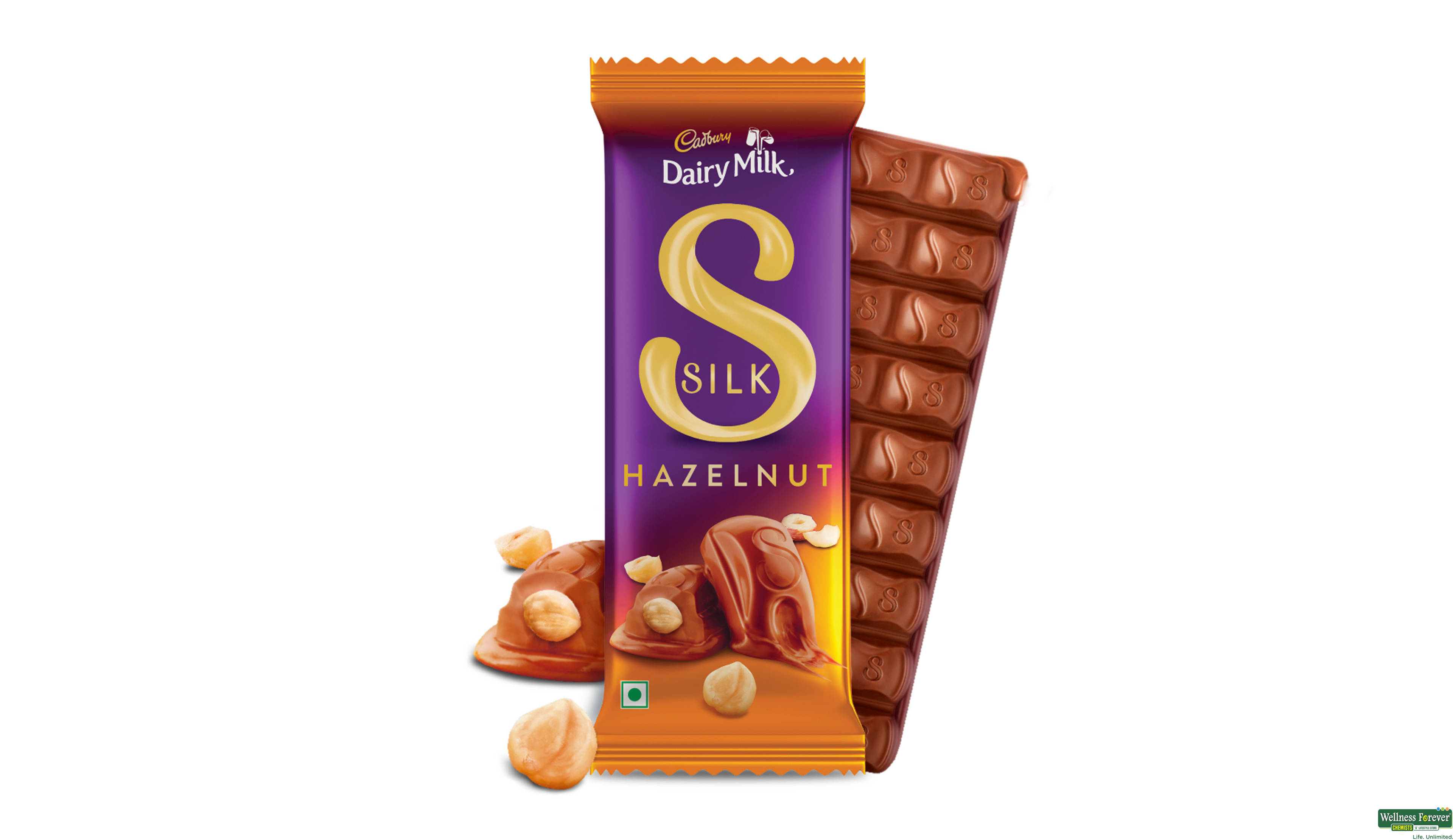 CADB DAIRY MILK SILK HAZELNUT 143GM- 1, 143GM, 