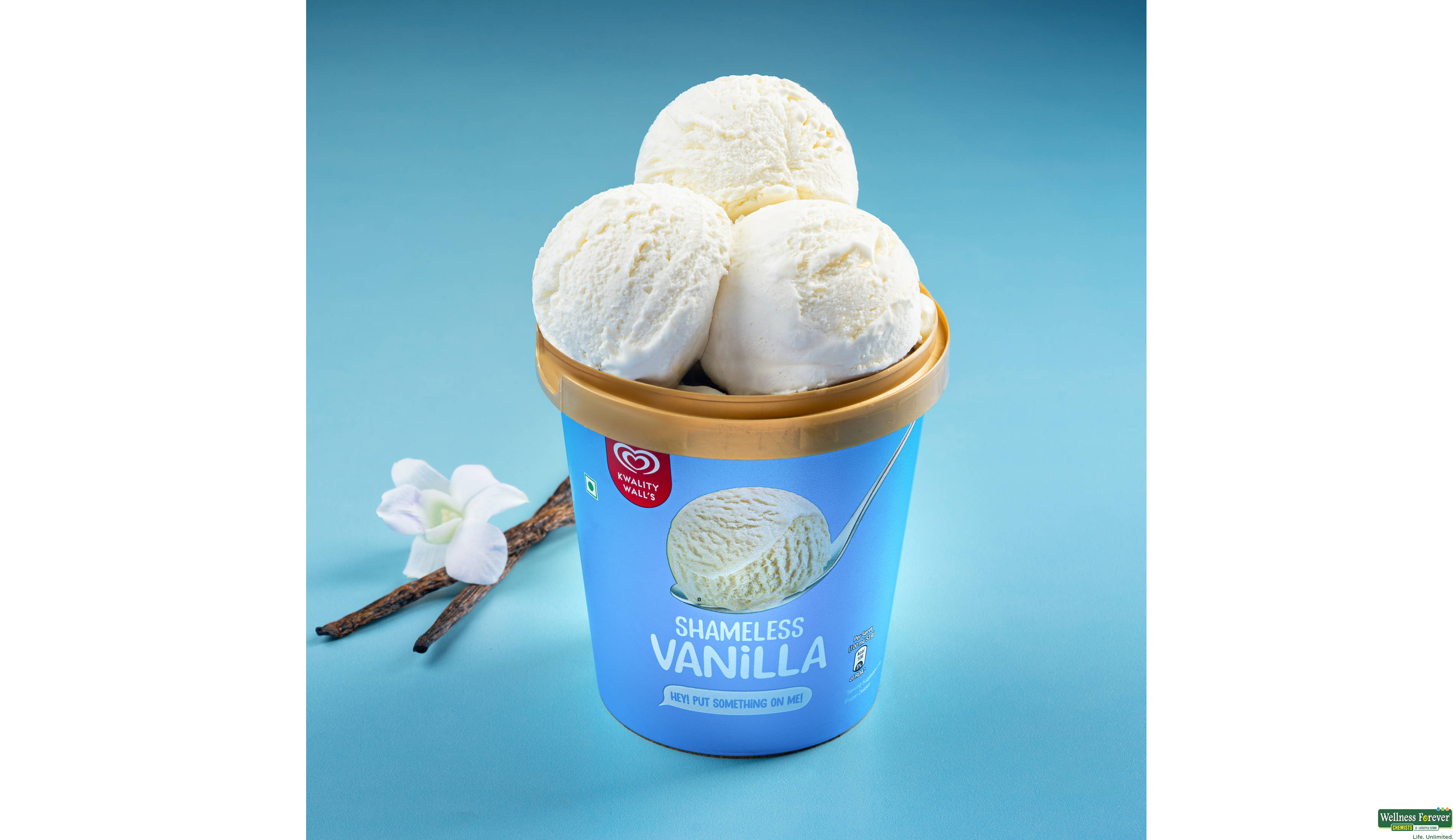 KW I/C PP SHAMELESS VANILLA TUB 700ML- 1, 700ML, 