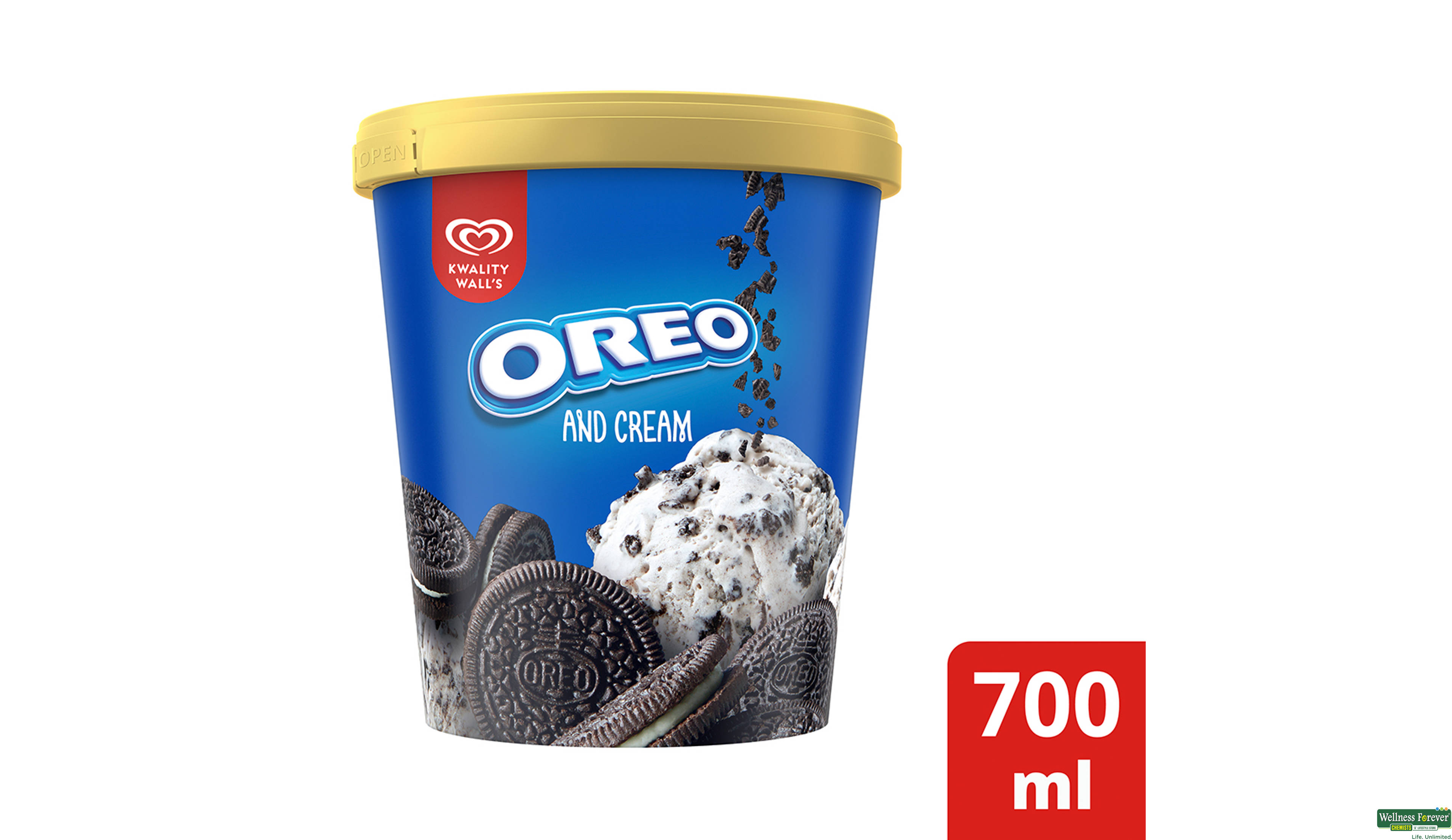 KW I/C PP OREO TUB 700ML- 2, 700ML, 