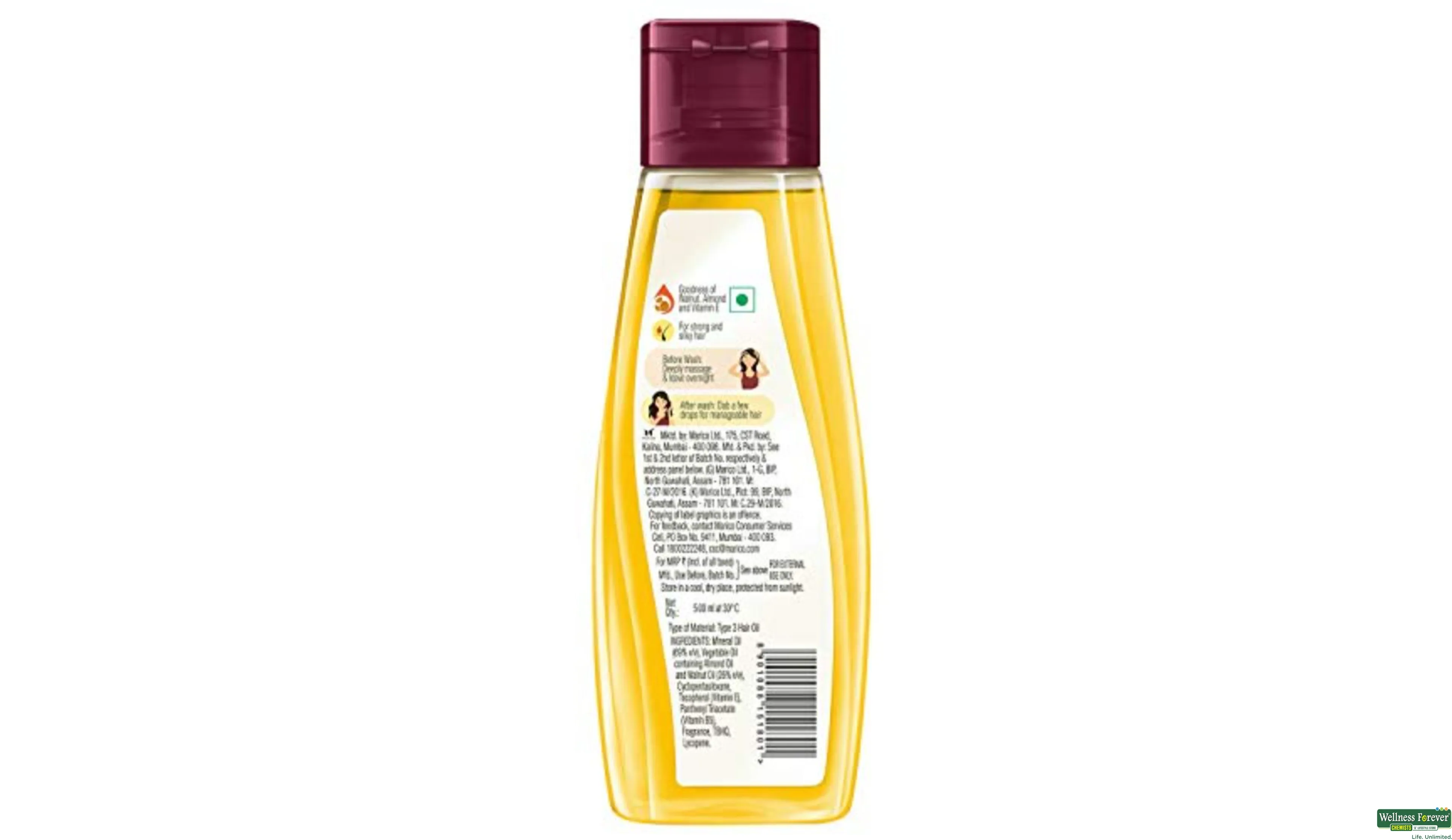 HAIRCARE HR/OIL DRY FRUIT OIL 200ML- 2, 200ML, 