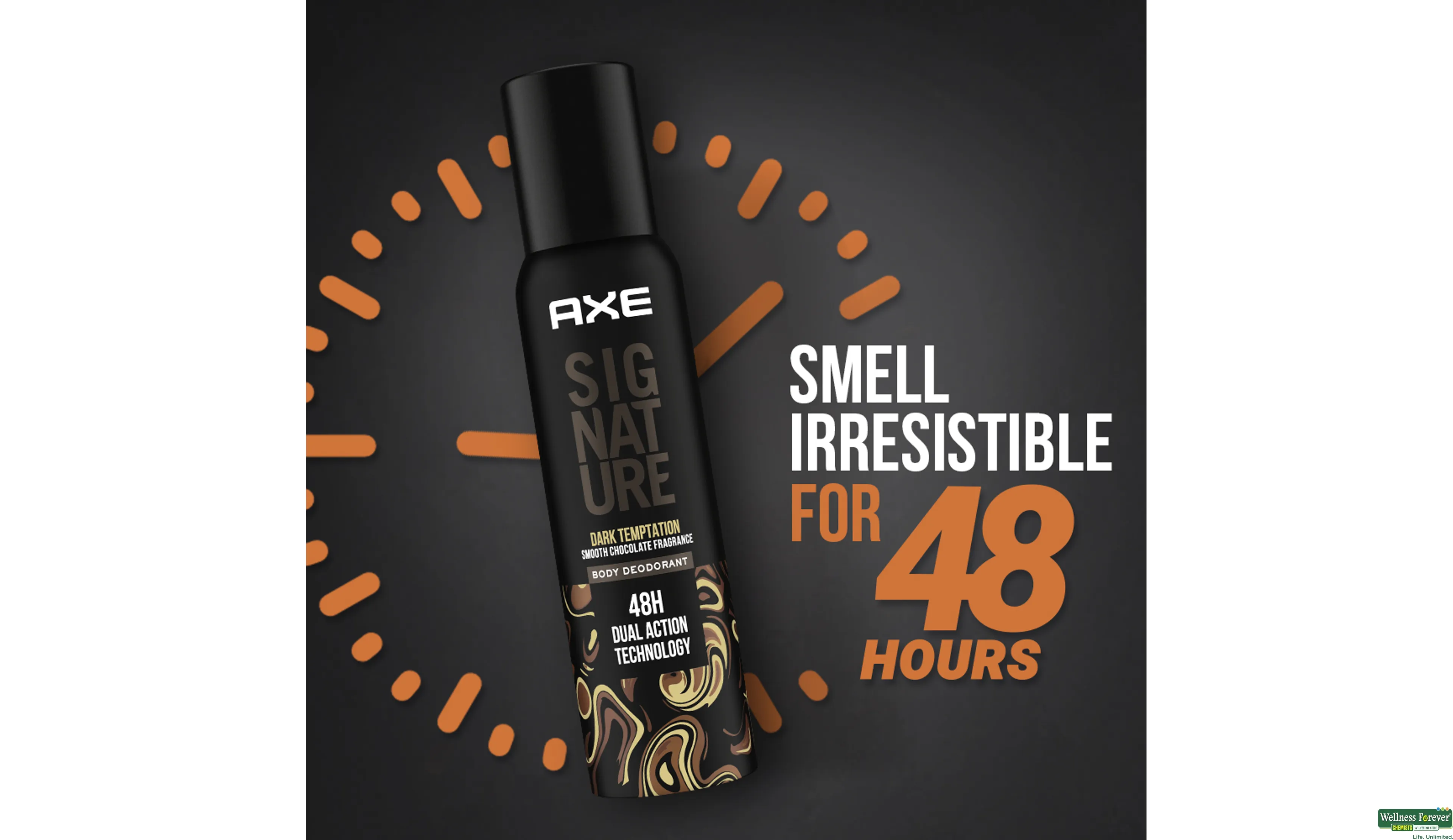 AXE DEO SIGNTR D/TEMPTATION 154ML- 6, 154ML, 