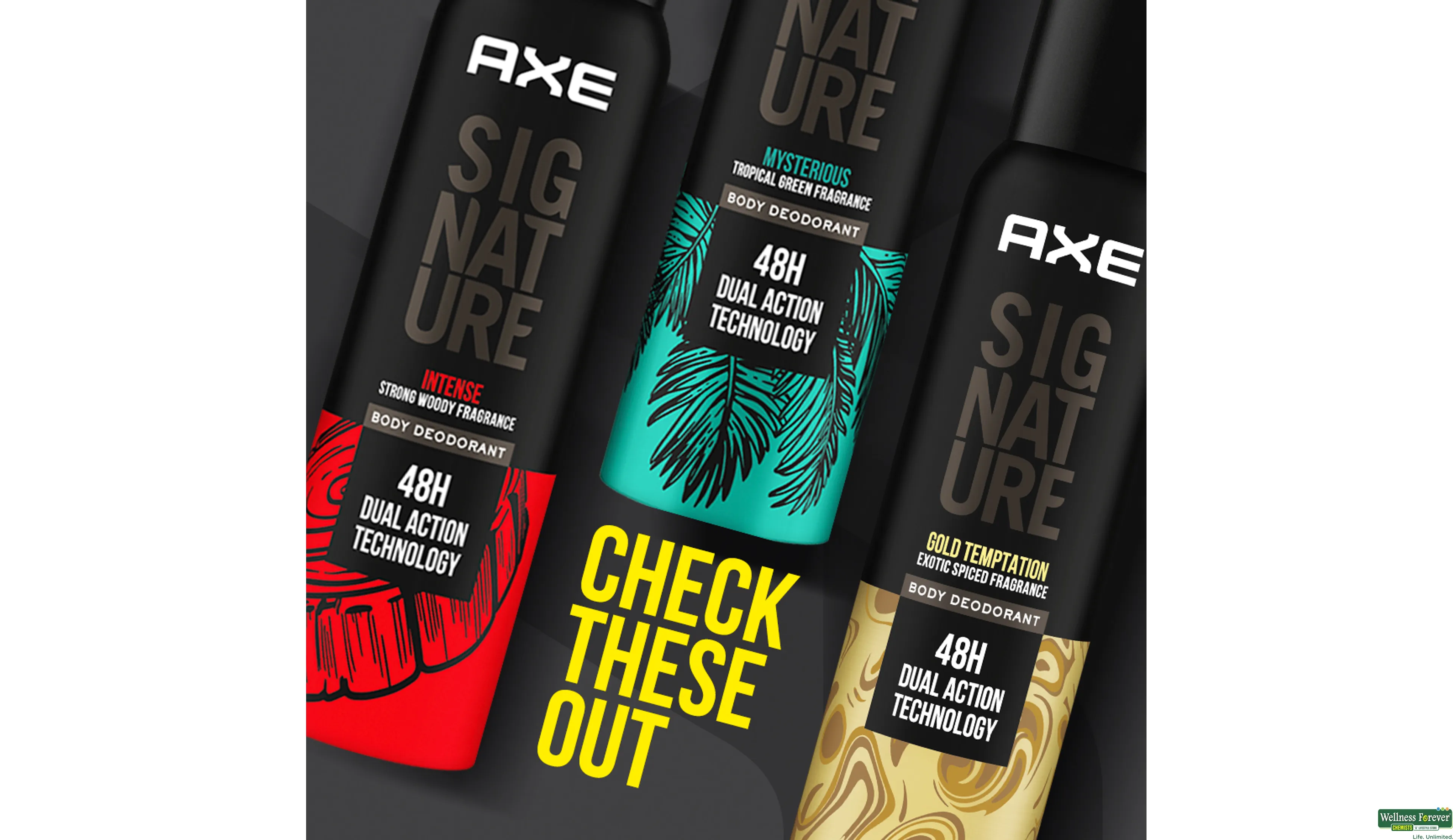 AXE DEO SIGNTR D/TEMPTATION 154ML- 7, 154ML, 