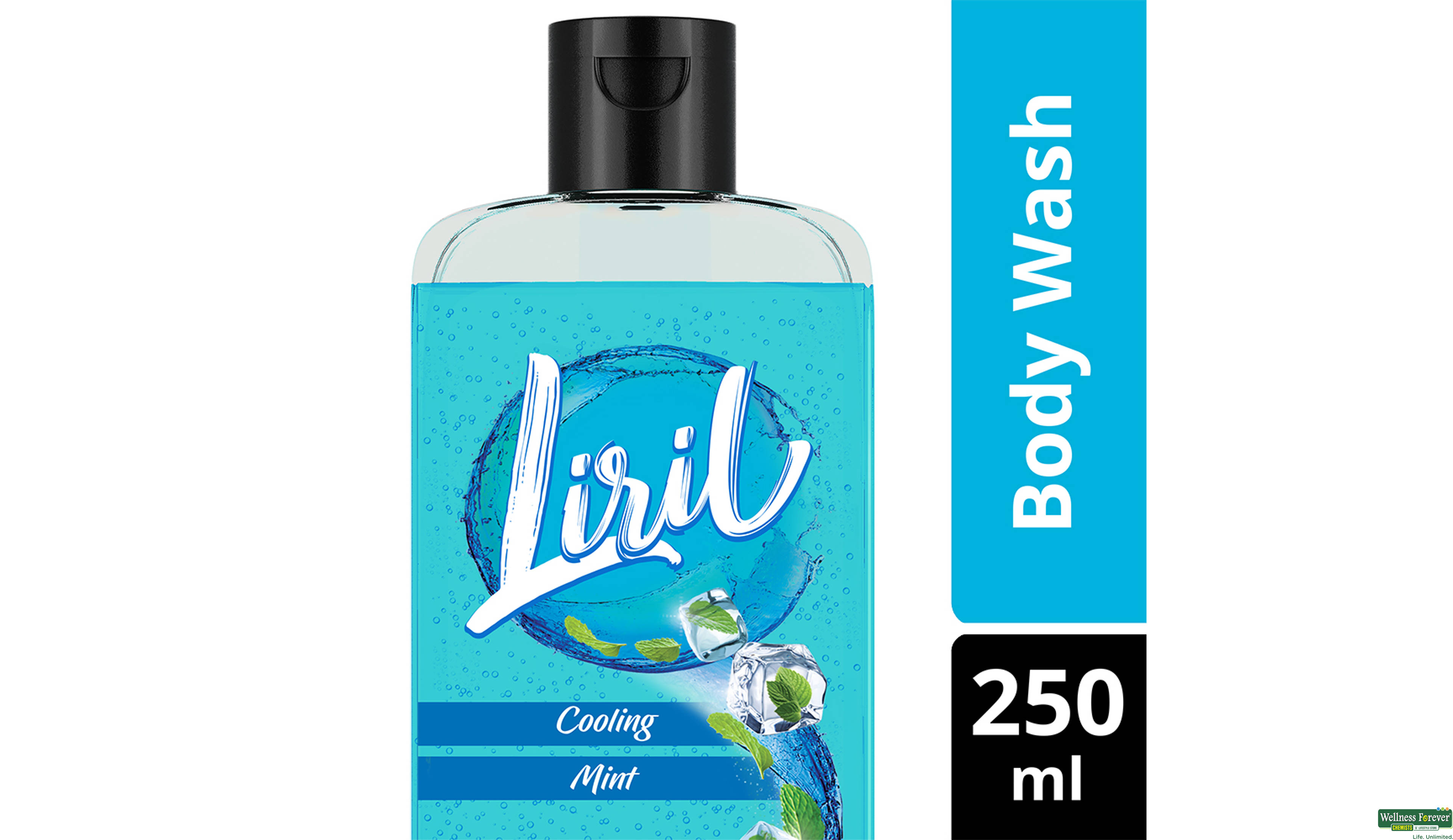 LIRIL B/WASH COOLING MINT 250ML- 1, 250ML, 
