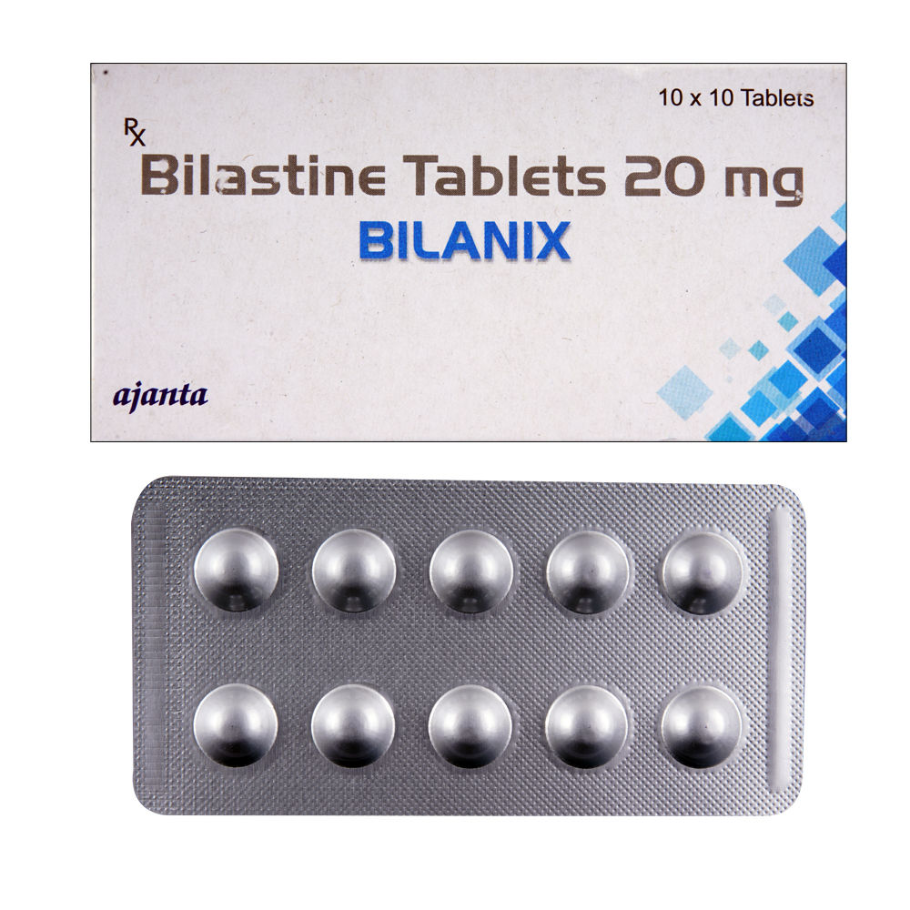 Bilanix 20mg tab 10's discount