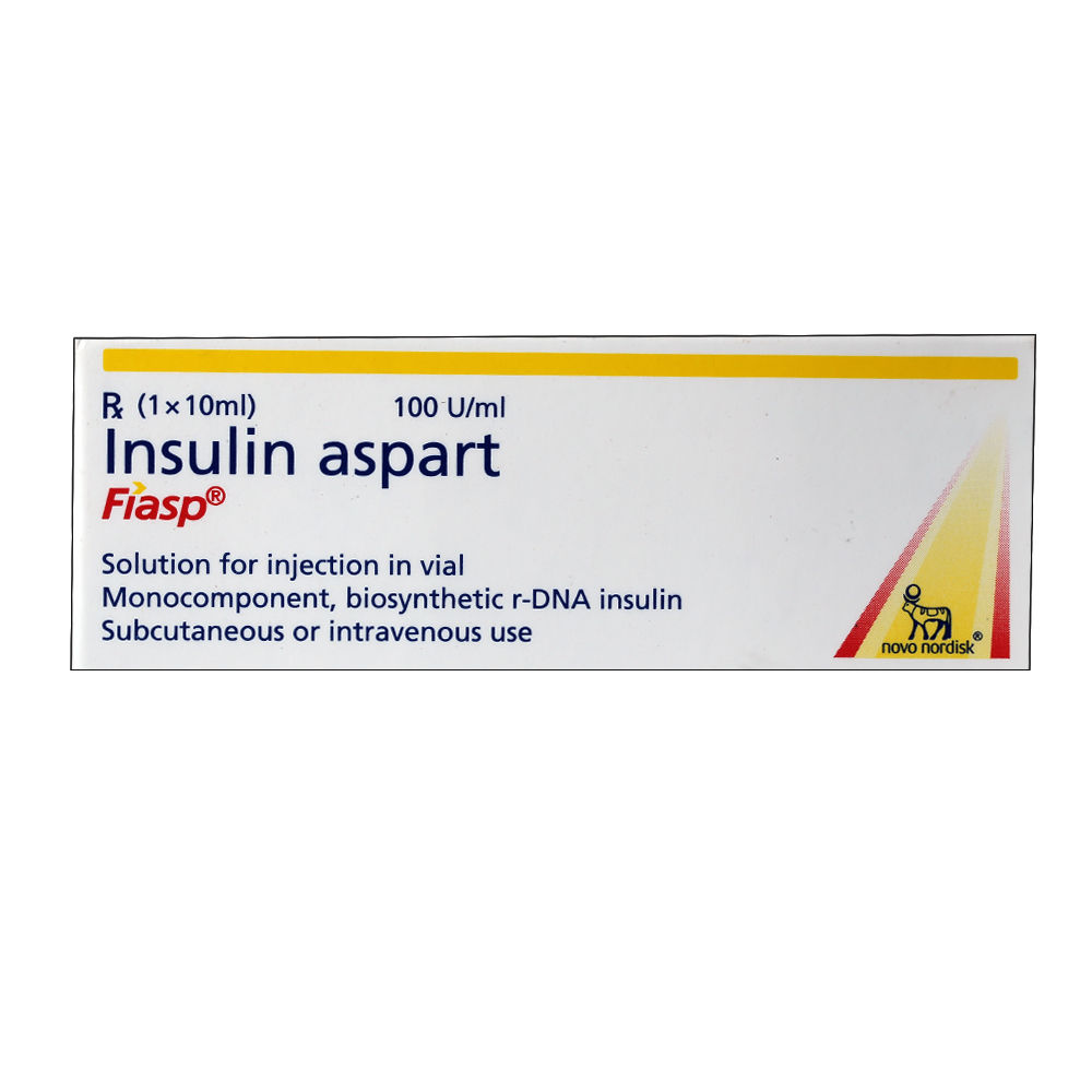 Buy Fiasp 100Iu Injection 10 Ml Vial Online at Best Prices | Wellness ...