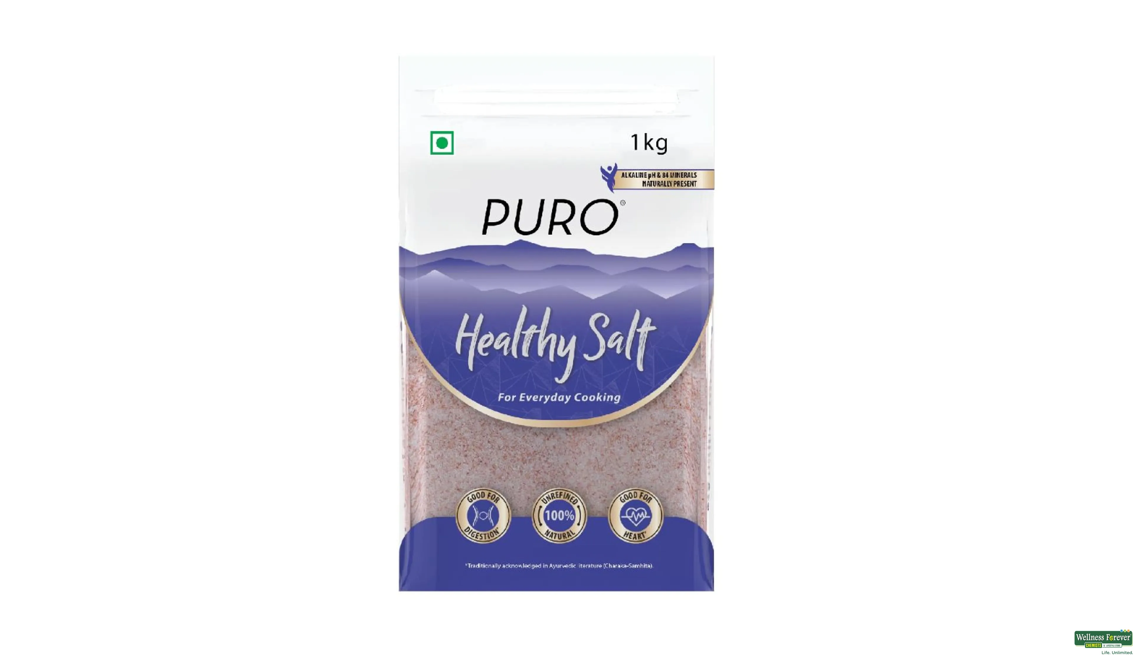 Buy Puro Healthy Salt, 1 kg Online at Best Price | Wellness Forever