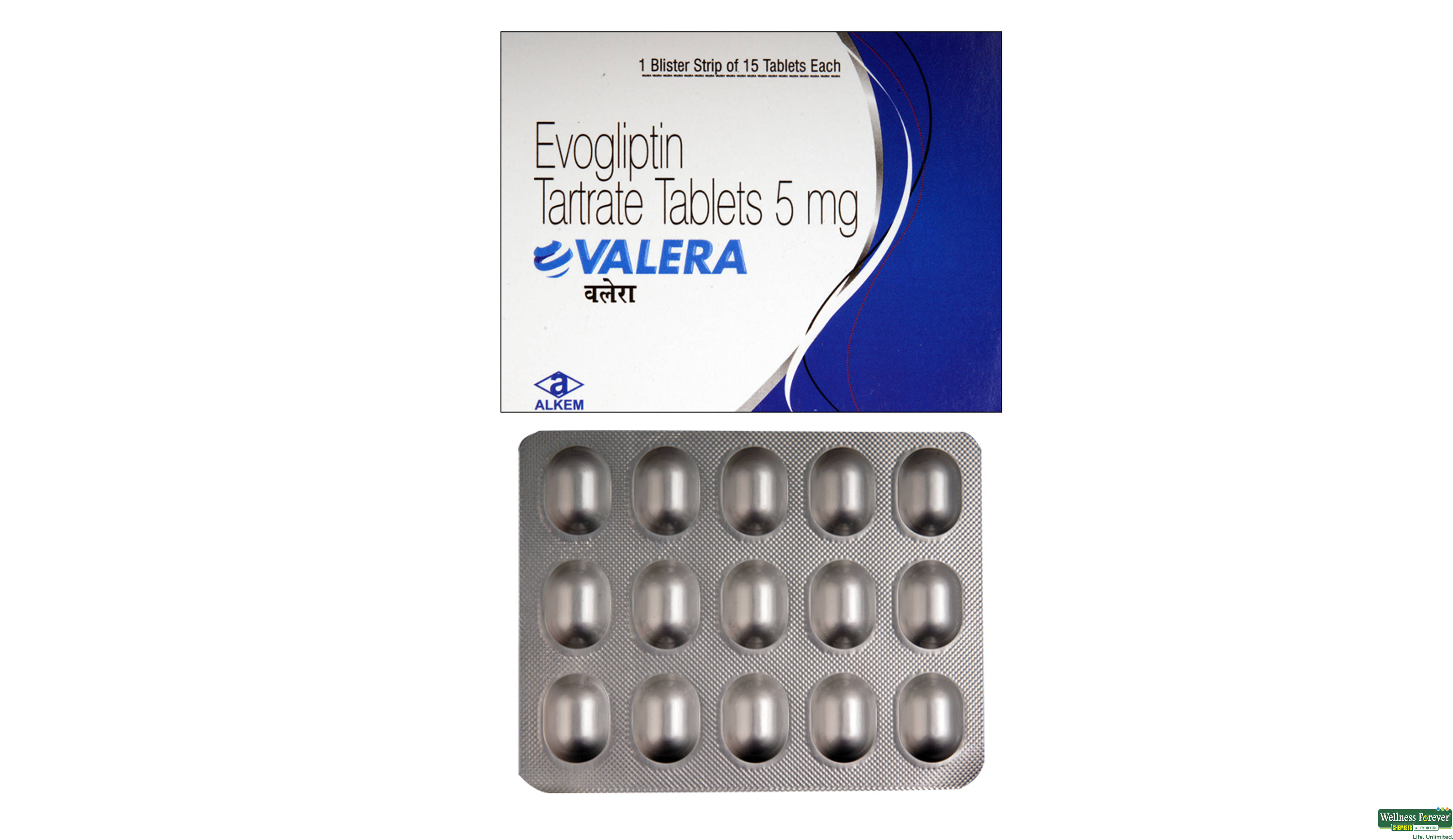 VALERA 5MG 15TAB- 1, 15TAB, 