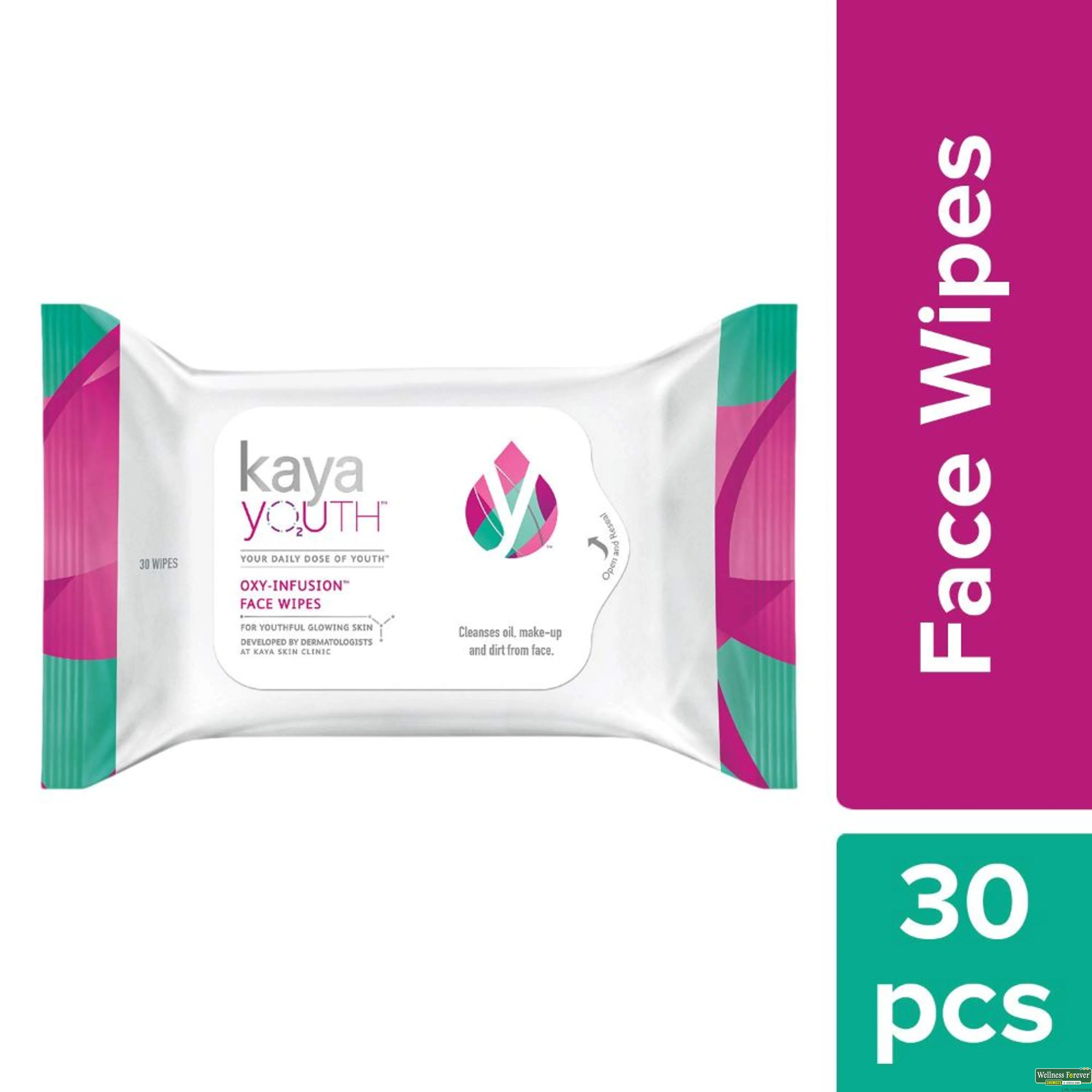 KAYA YOUTH F/WIPES OXY-INFU 30PC-image