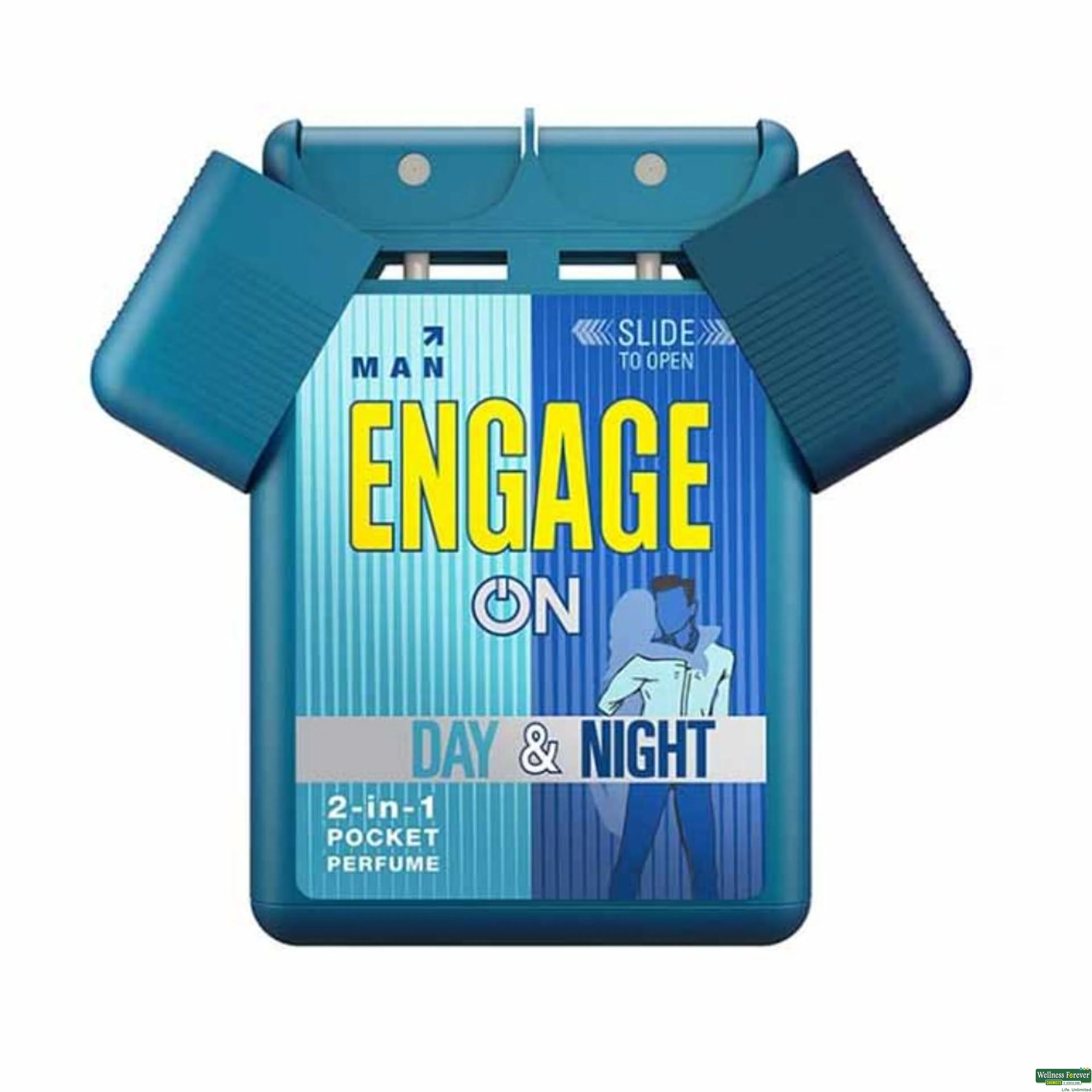 Buy Engage 2 In 1 Pocket Perfume Spray For Men Work Party 28