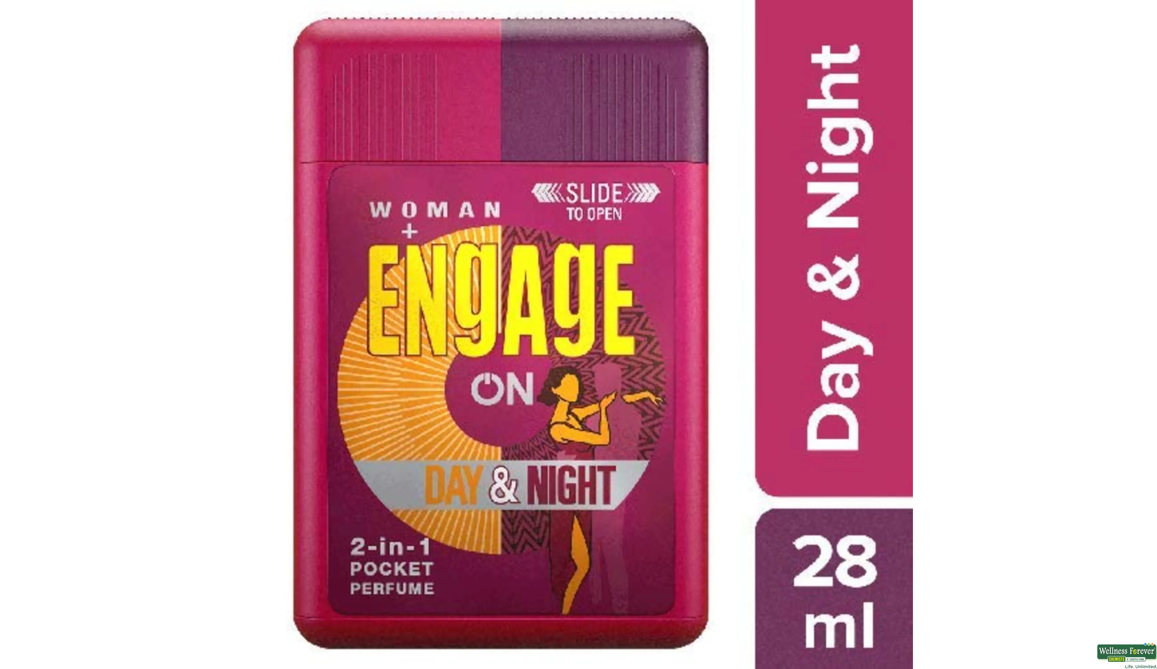 Buy Engage 2 In 1 Pocket Perfume Spray For Women Day And Night