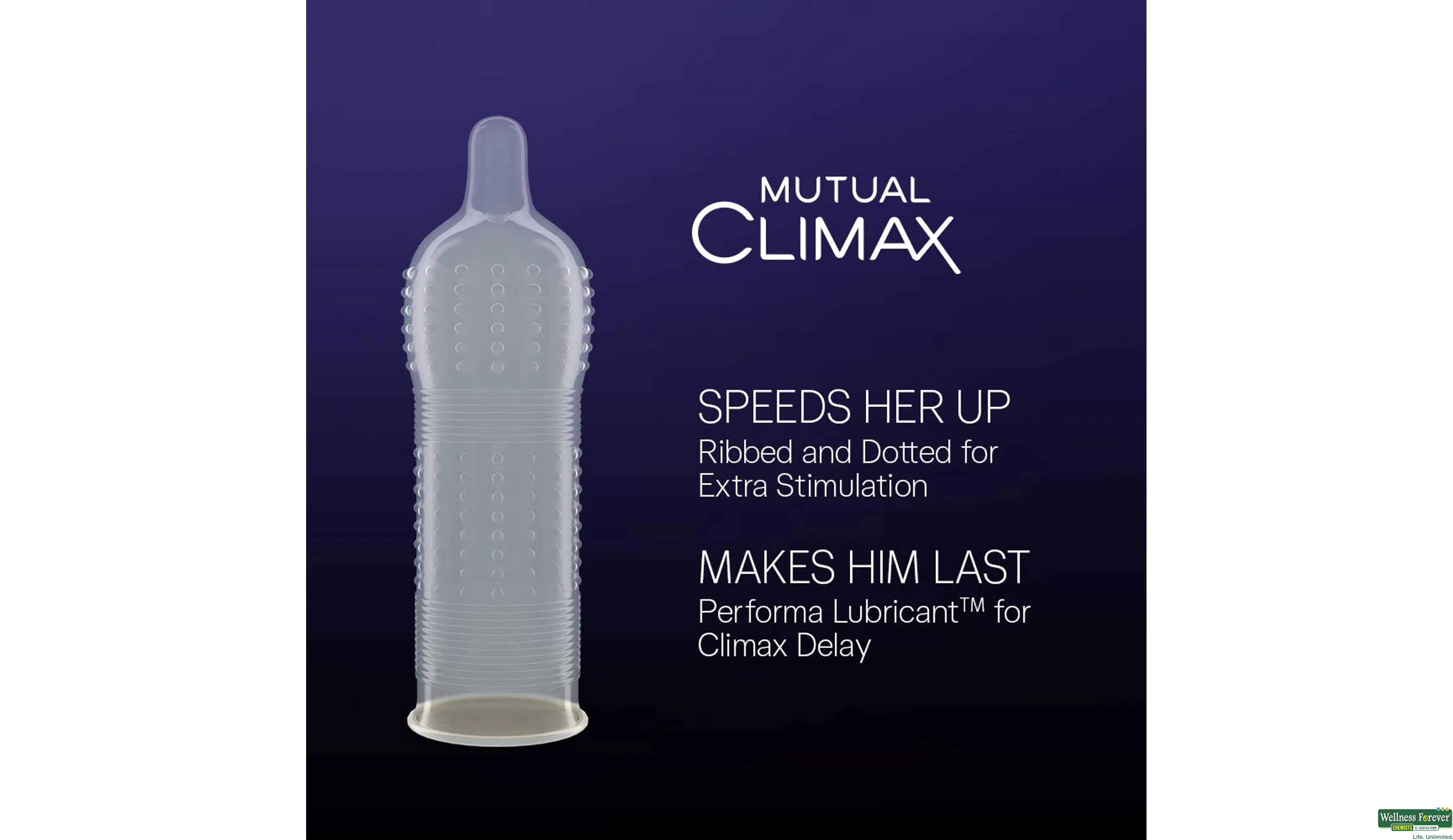 DUREX CONDOM MUTUAL CLIMAX 3PC- 2, 3PC, 