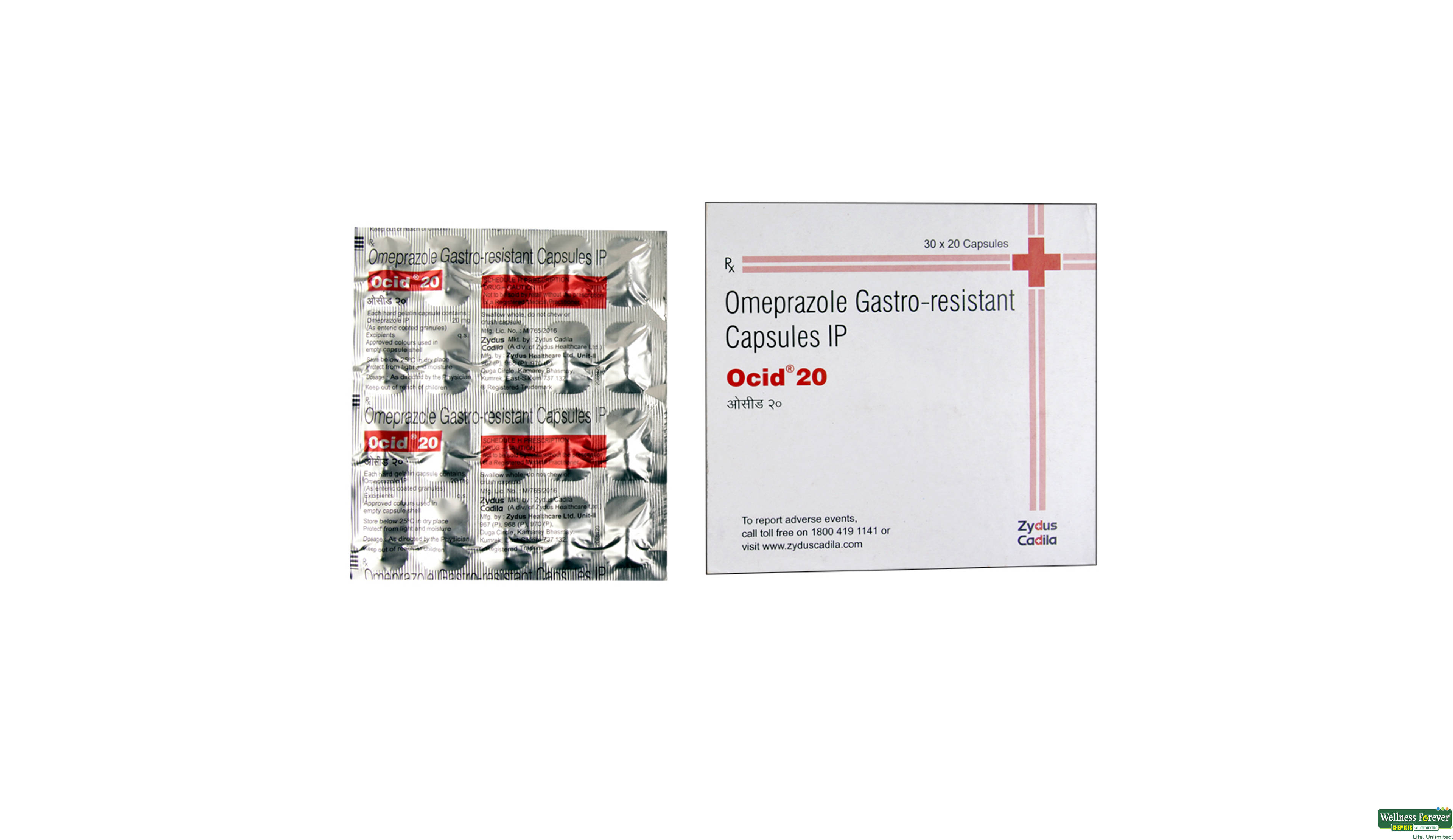 OCID 20MG 20CAP- 1, 20CAP, 