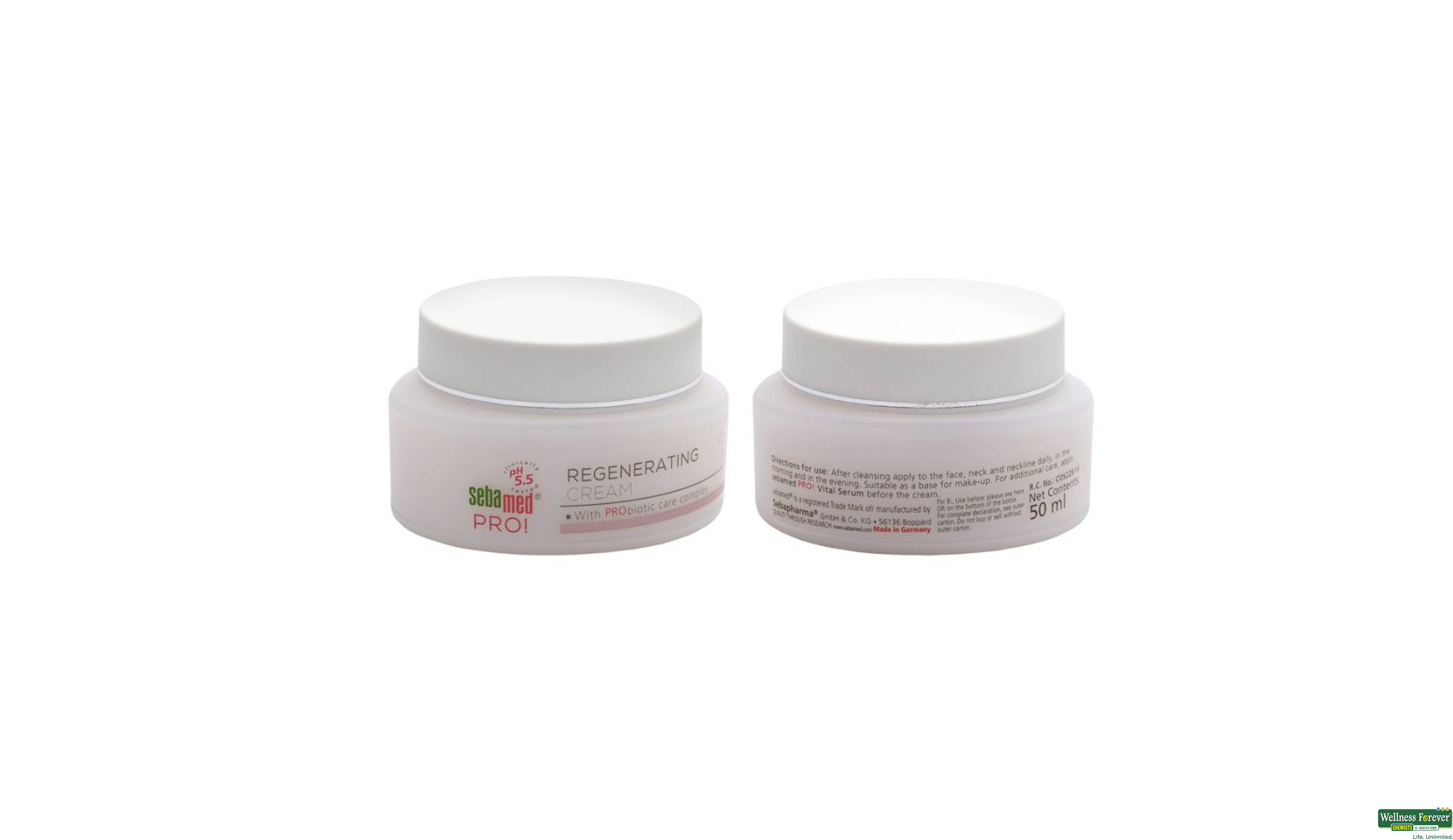 SEBAMED-PRO REGENERATING CREAM 50ML- 3, 50ML, null