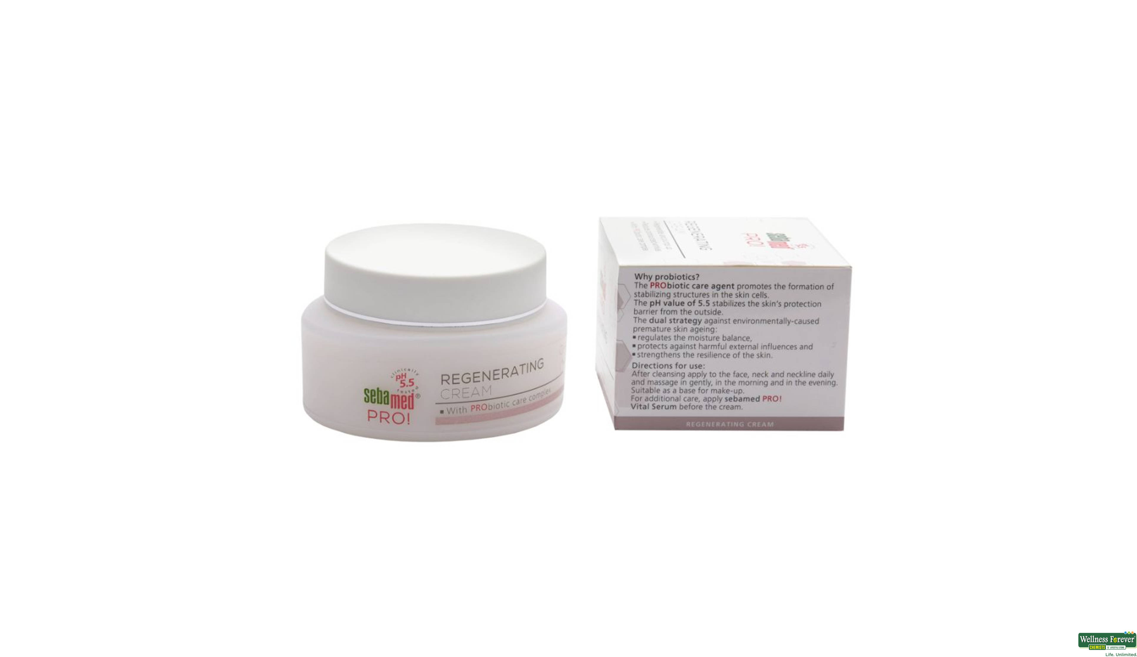 SEBAMED-PRO REGENERATING CREAM 50ML- 5, 50ML, null