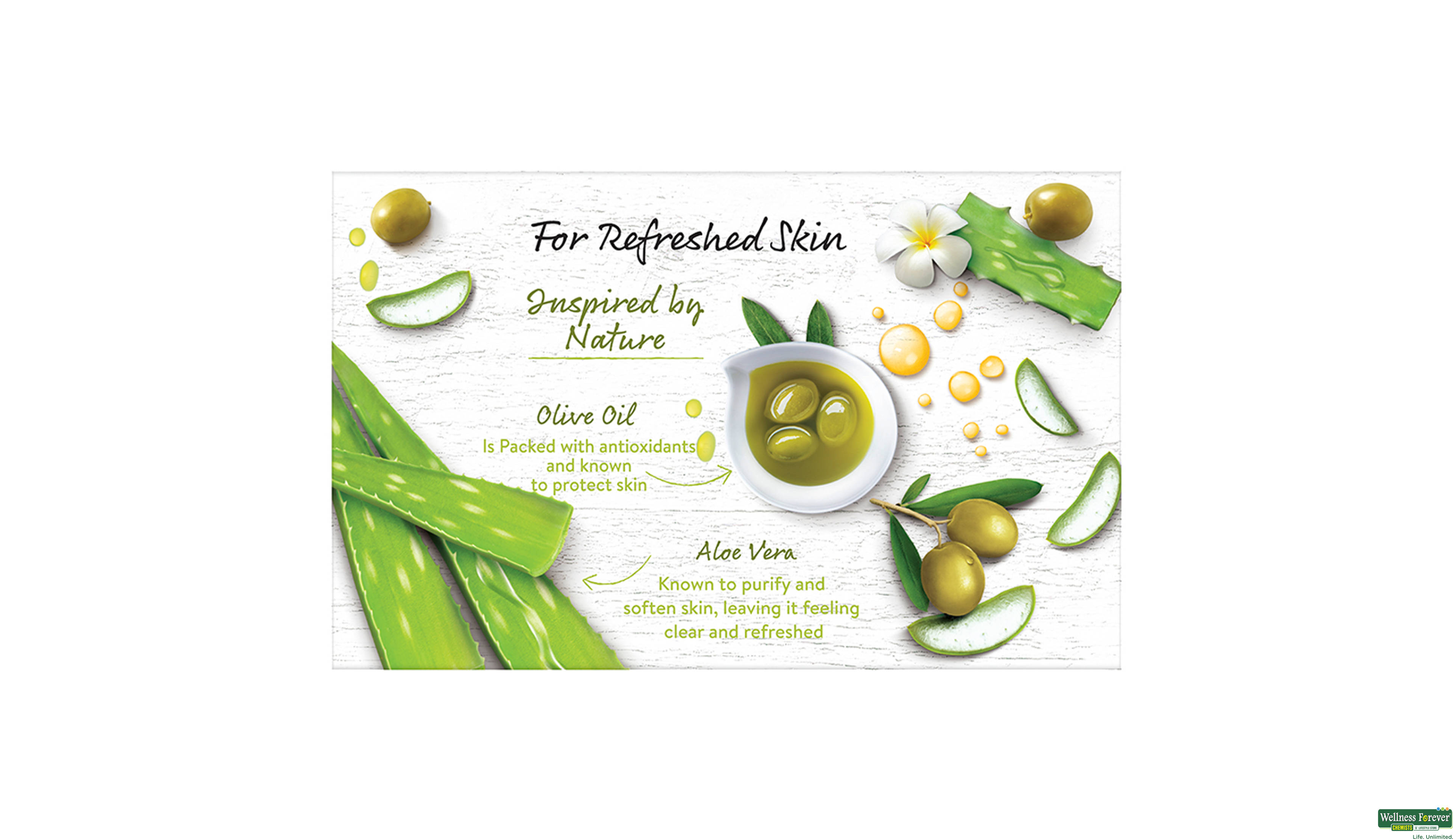 PEARS SOAP NATURALE/ALOE 3X125GM- 4, 125GM, 