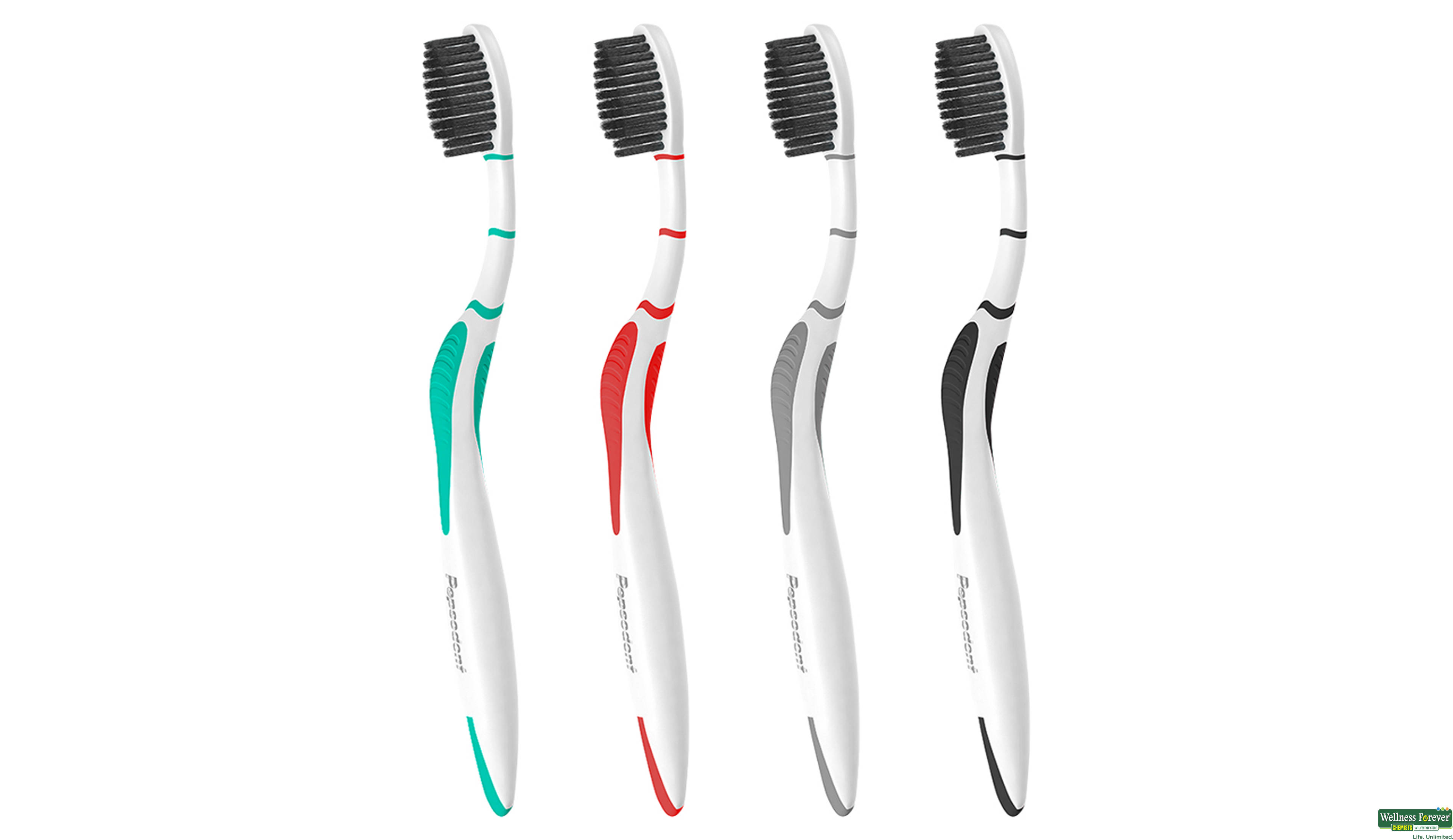 PEPS T/BRUSH SILVER CHARCOAL S 2+1- 6, 3PC, null