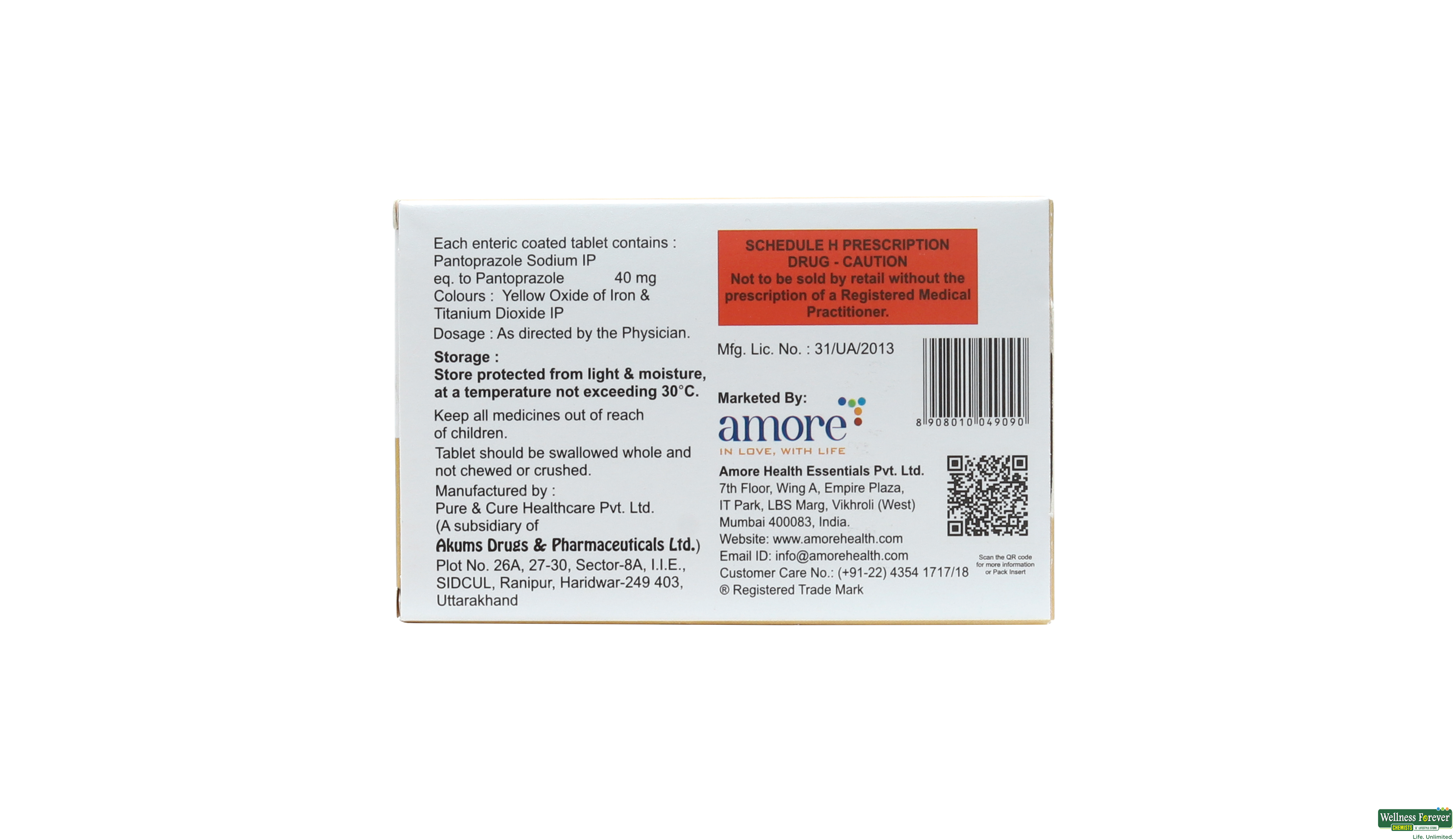 PANTOAGMA 40MG 15TAB- 2, 15TAB, Provides relief from heartburn and acid reflux.
Promotes healing of the esophagus and stomach.
Reduces the risk of ulcer complications, such as bleeding.
Long-lasting effect ensures continuous relief.
