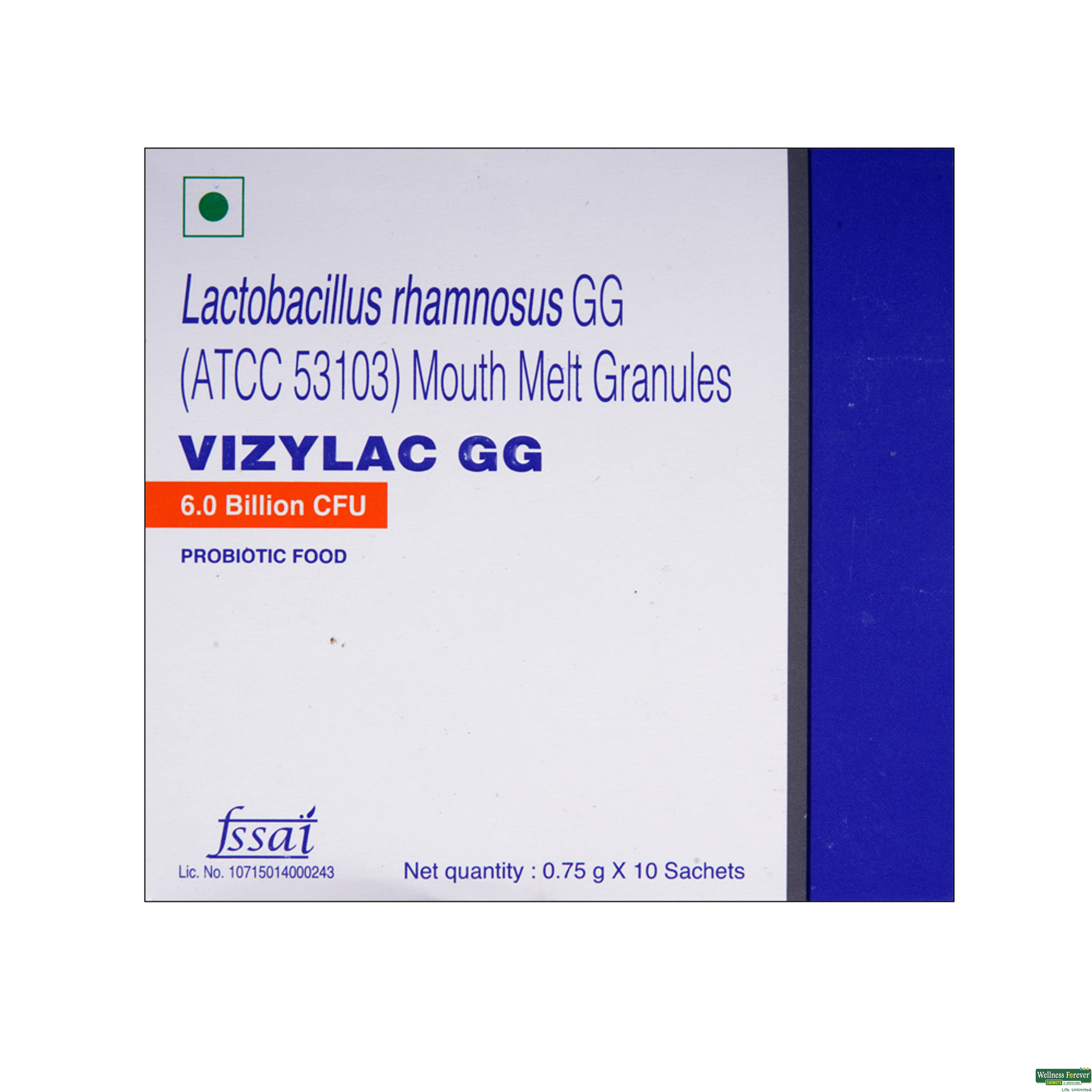 VIZYLAC-GG GRANULES 0.75GM-image