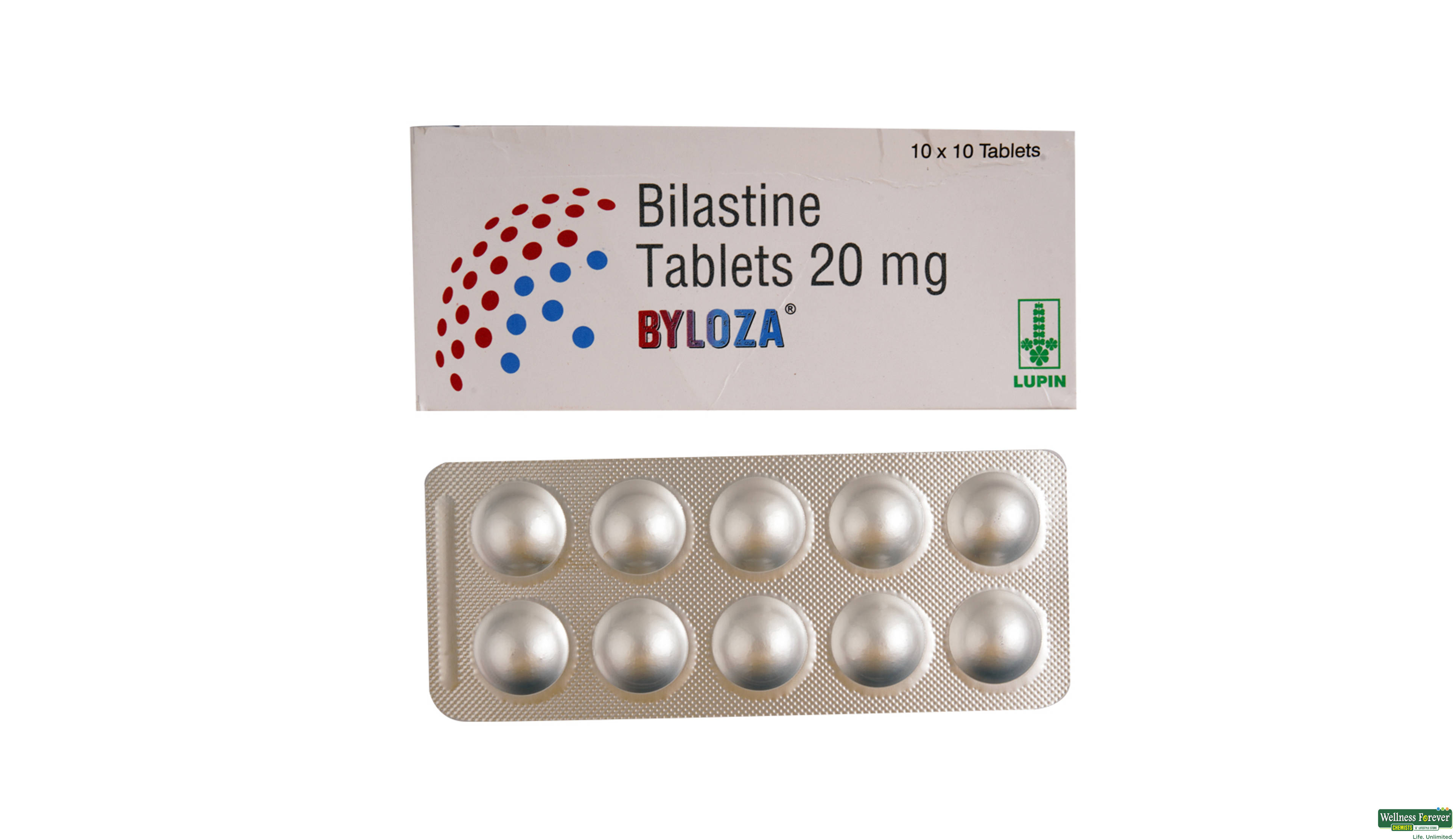 BYLOZA 20MG 10TAB- 1, 10TAB, 