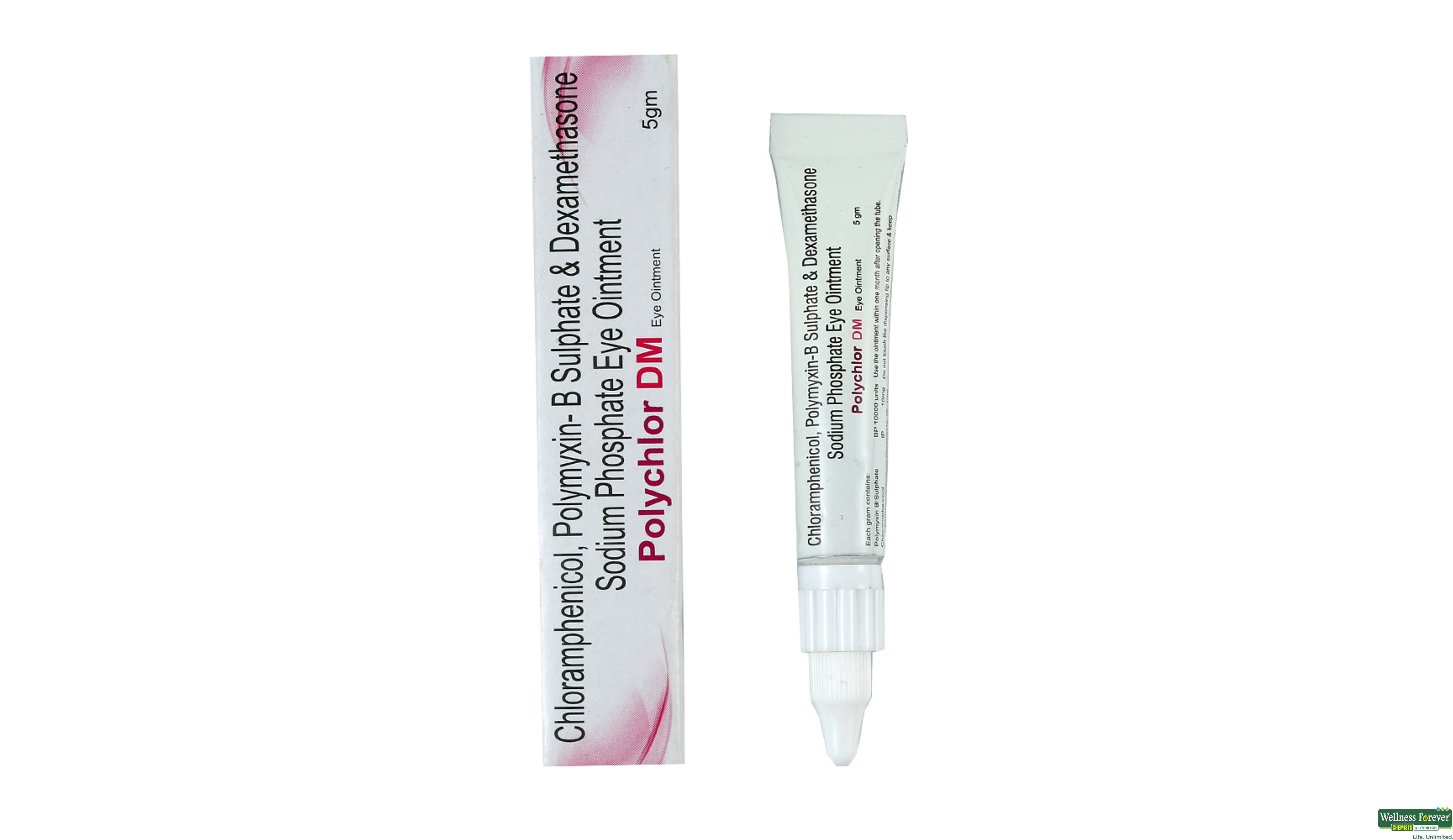POLYCHLOR-DM E/OINT 5GM- 1, 5GM, 