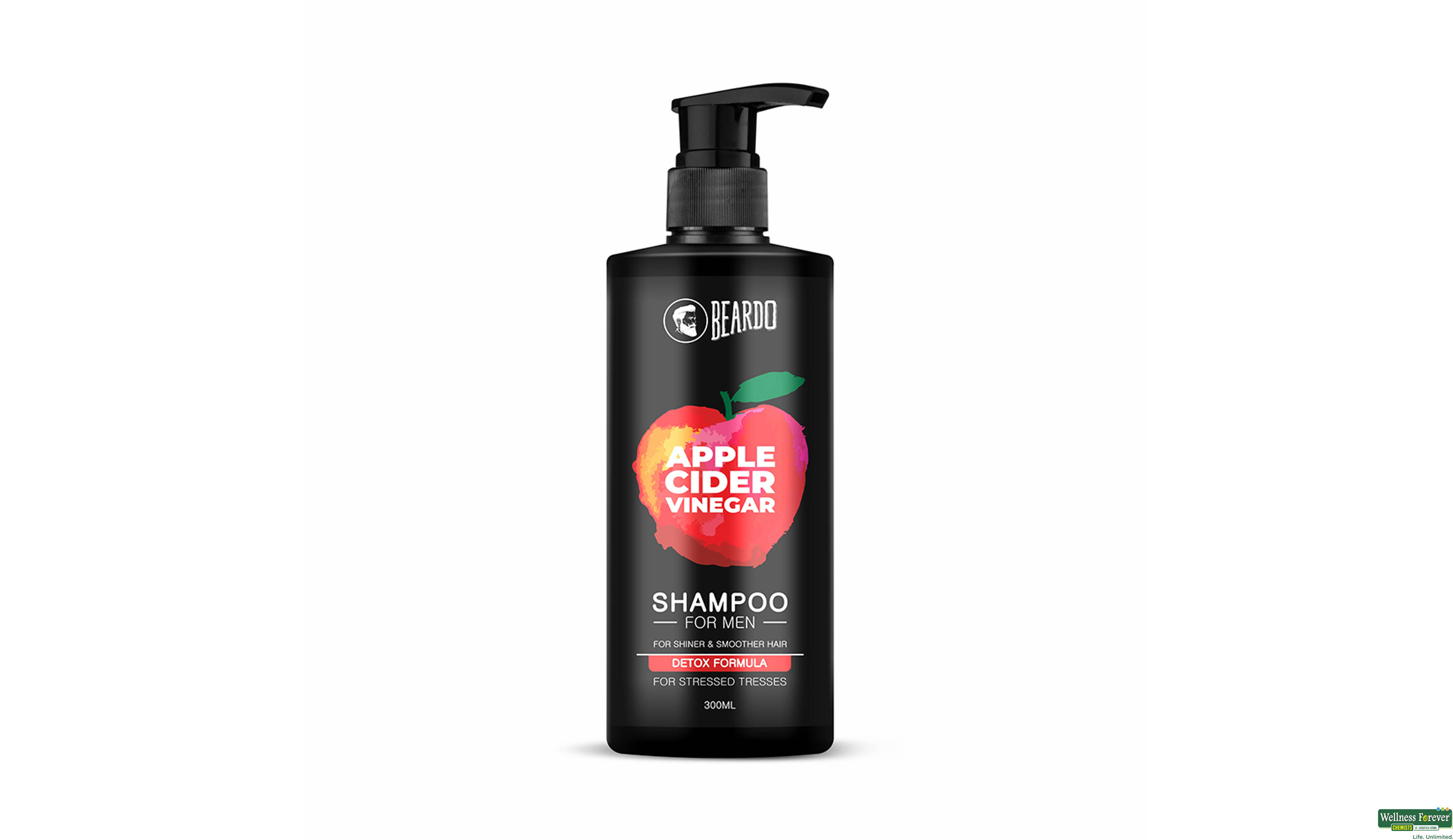 BEARDO SHMP APPLE CIDER 300ML- 1, 300ML, 