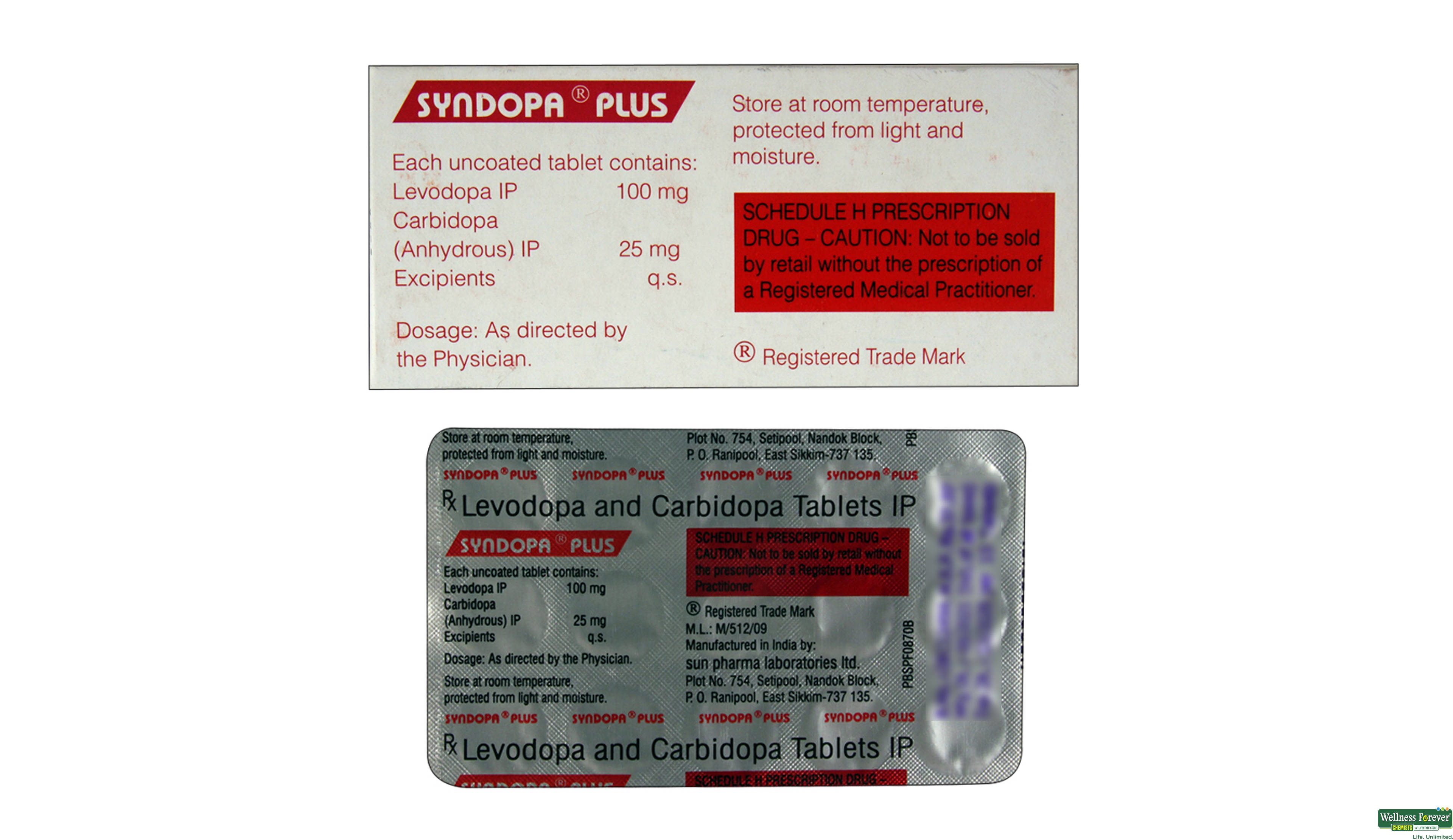 SYNDOPA-PLUS 15TAB- 2, 15TAB, 