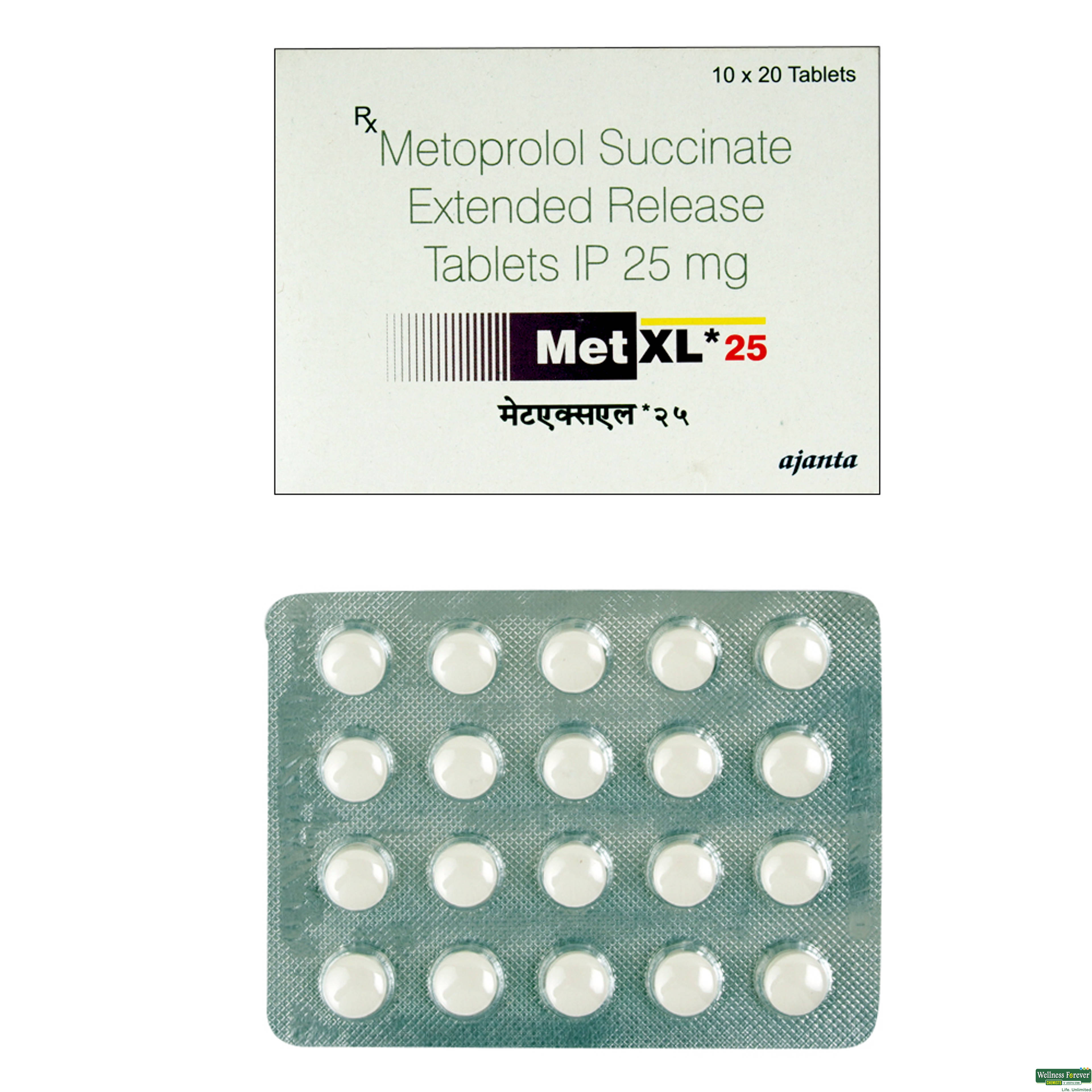 MET-XL 25MG 20TAB-image