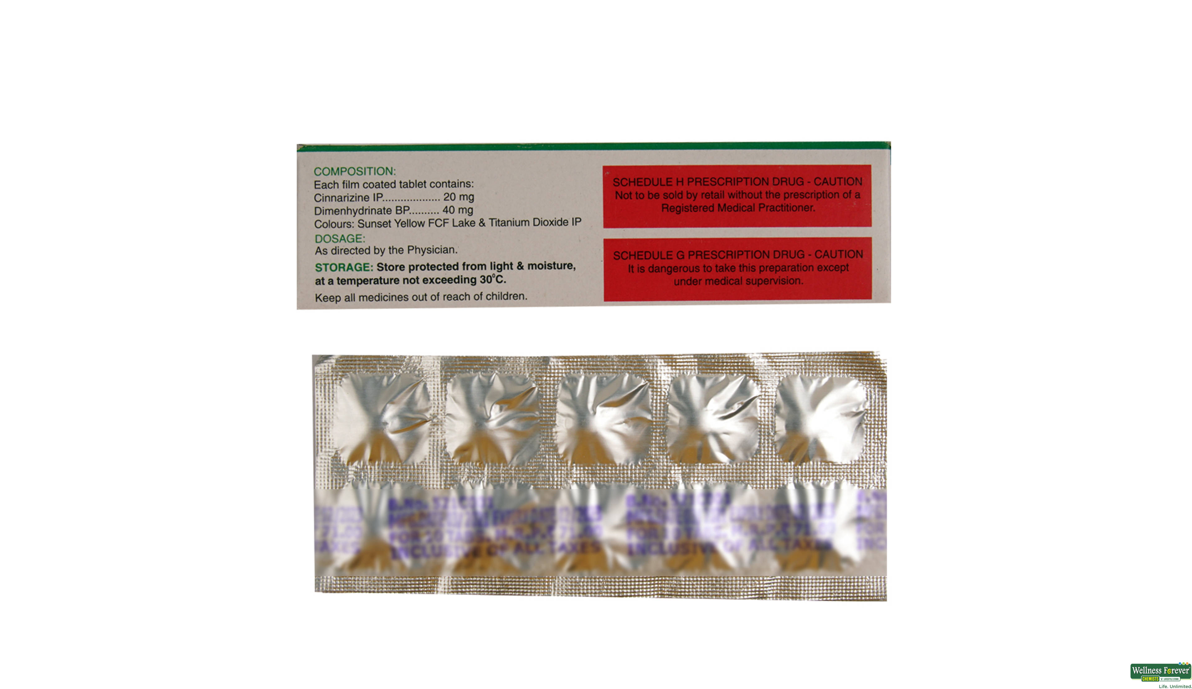CINZAN-PLUS 10TAB- 2, 10TAB, 