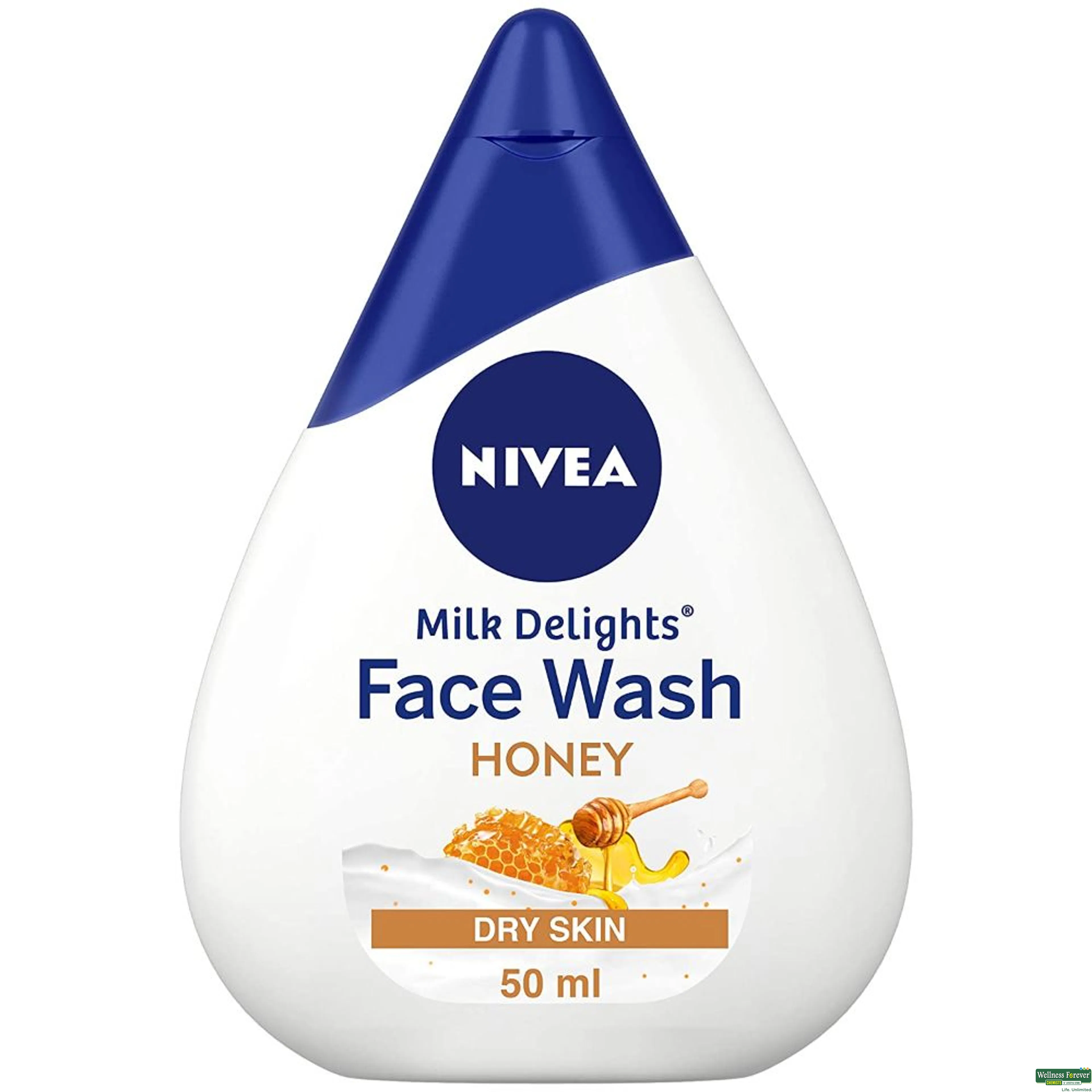 NIVEA F/WASH MOISTURIZING HONEY 50ML-image