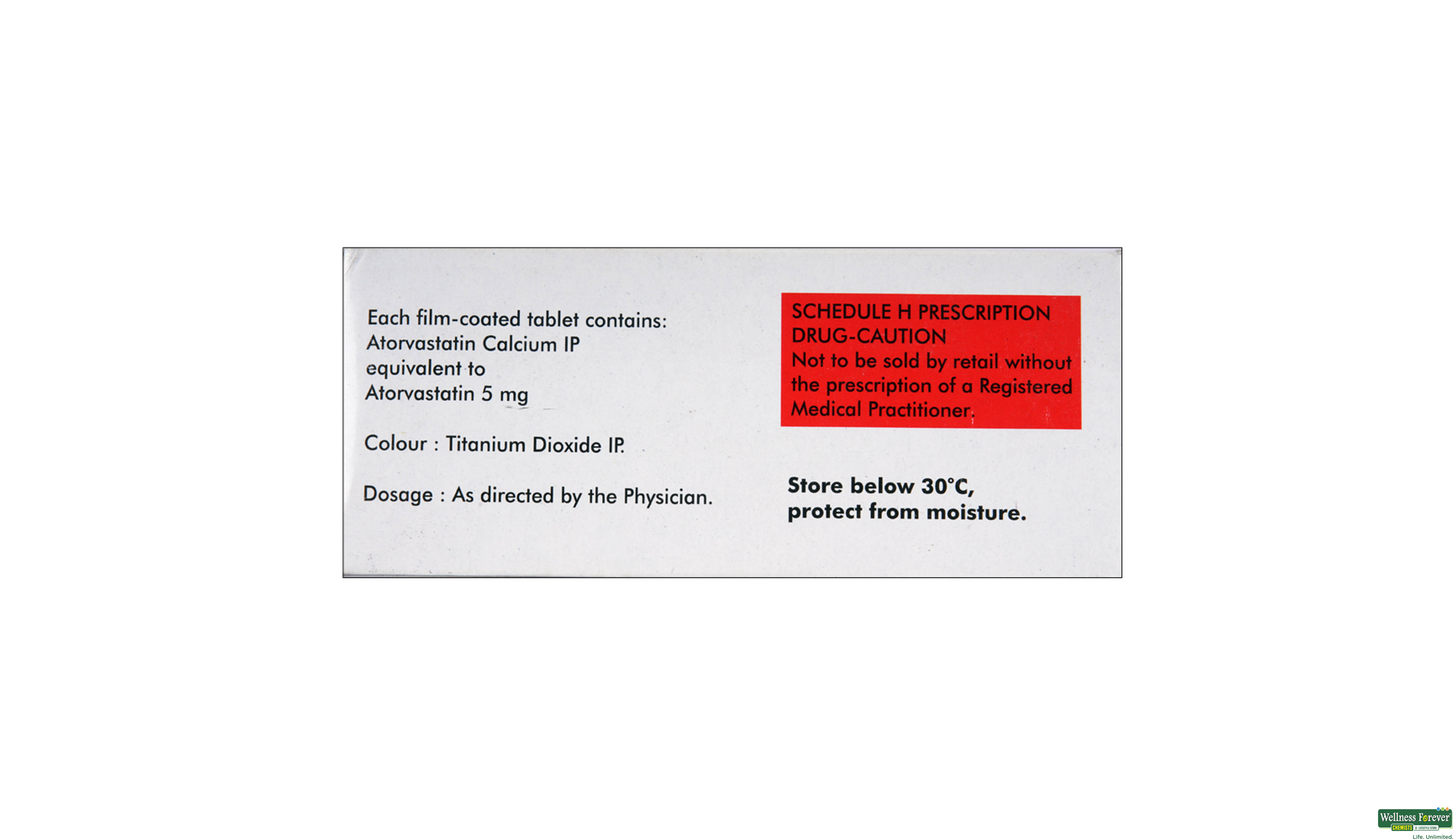AVAS 5MG 30TAB- 2, 30TAB, 