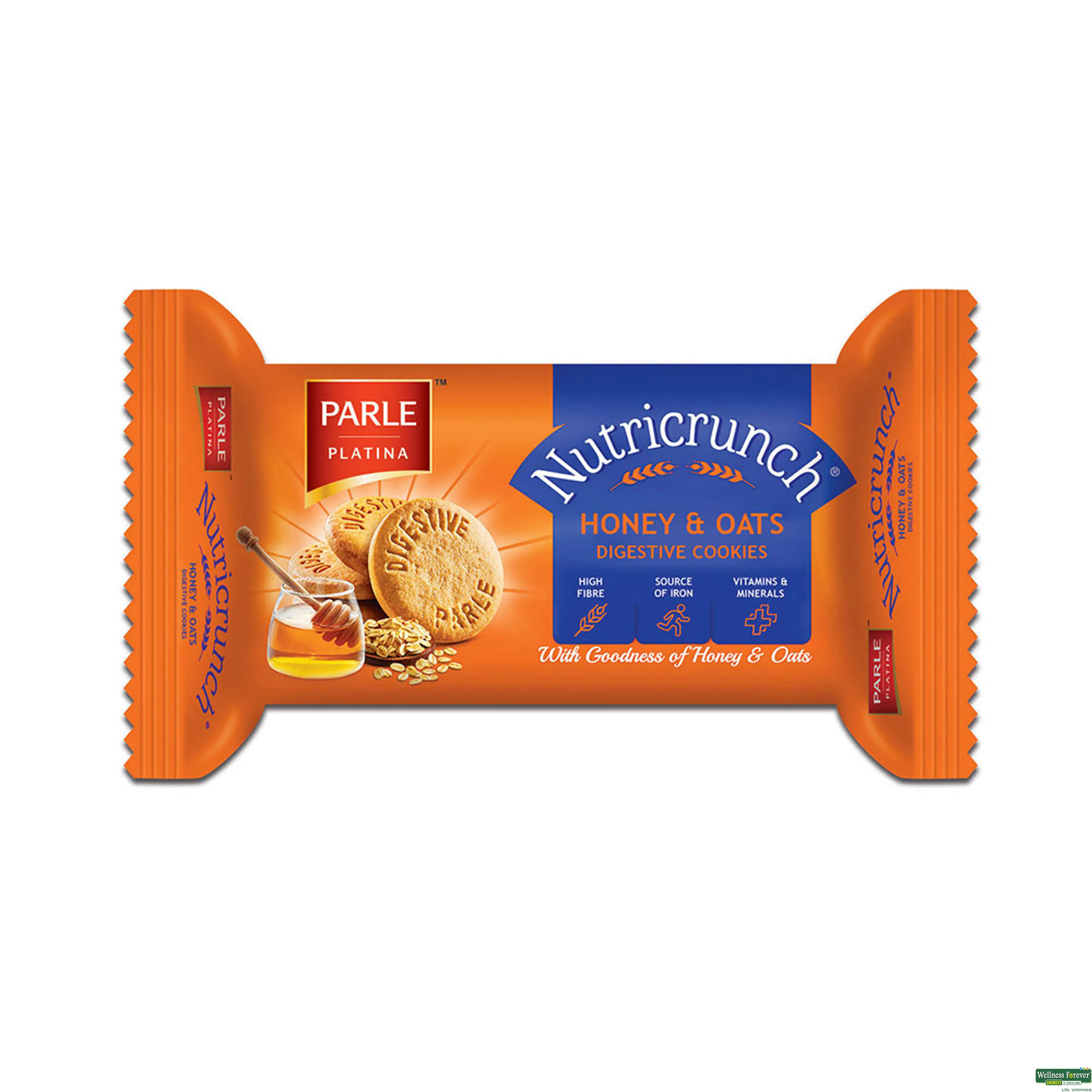 PARLE BISC NUTRICRUNCH HONEY/OATS 100GM-image