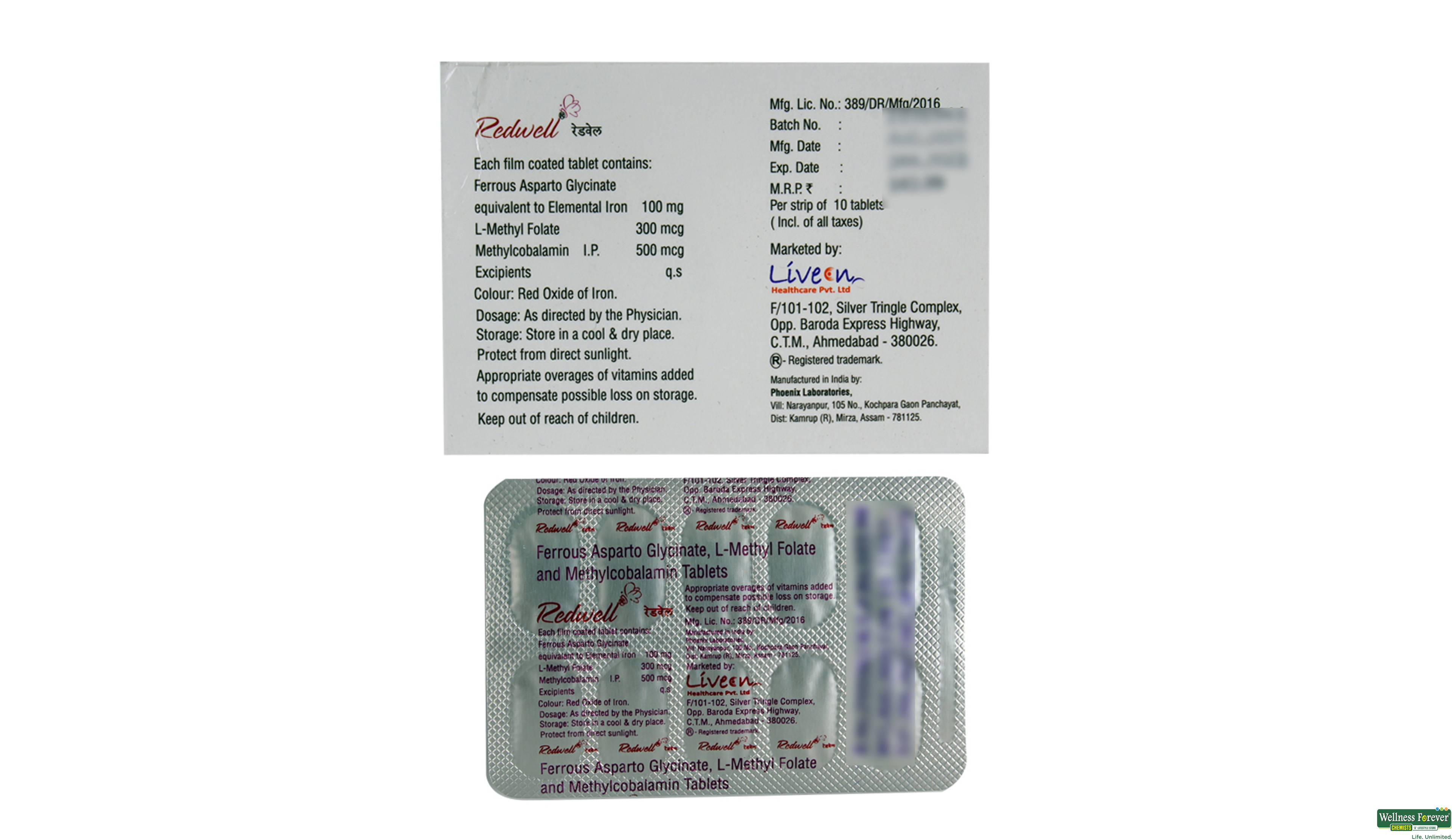REDWELL10TAB- 2, 10TAB, 