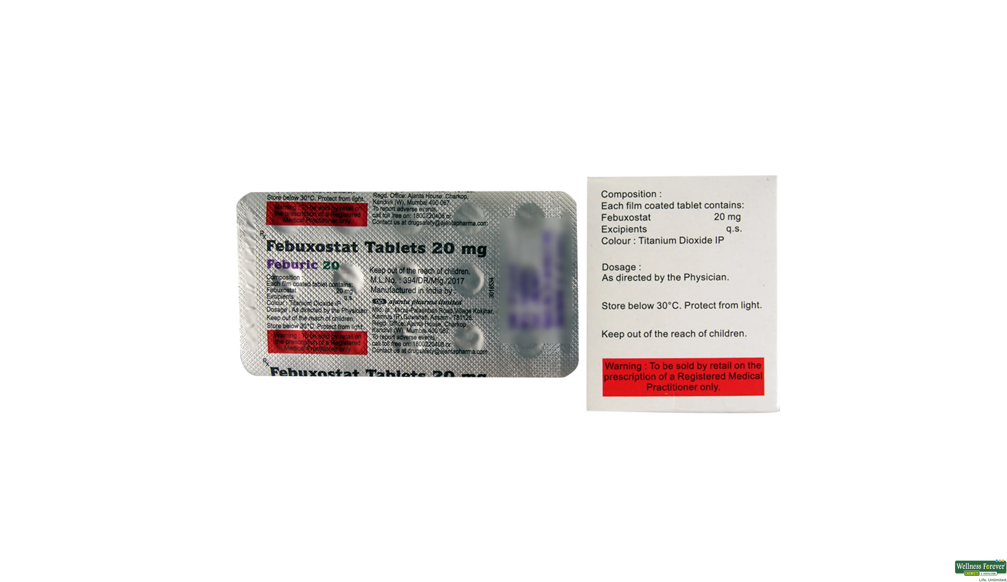 FEBURIC 20MG 15TAB- 2, 15TAB, 