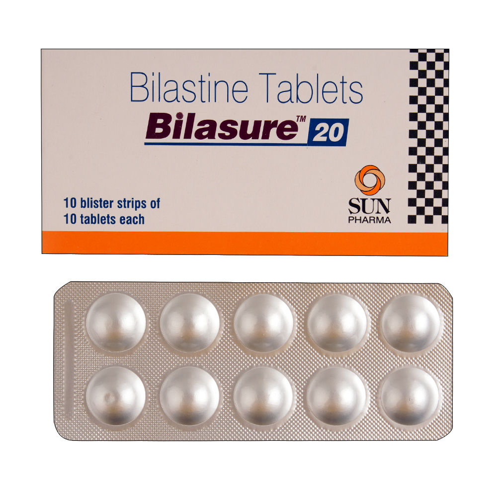 Buy Bilasure 20mg 10 Tablets Online at Best Prices Wellness Forever