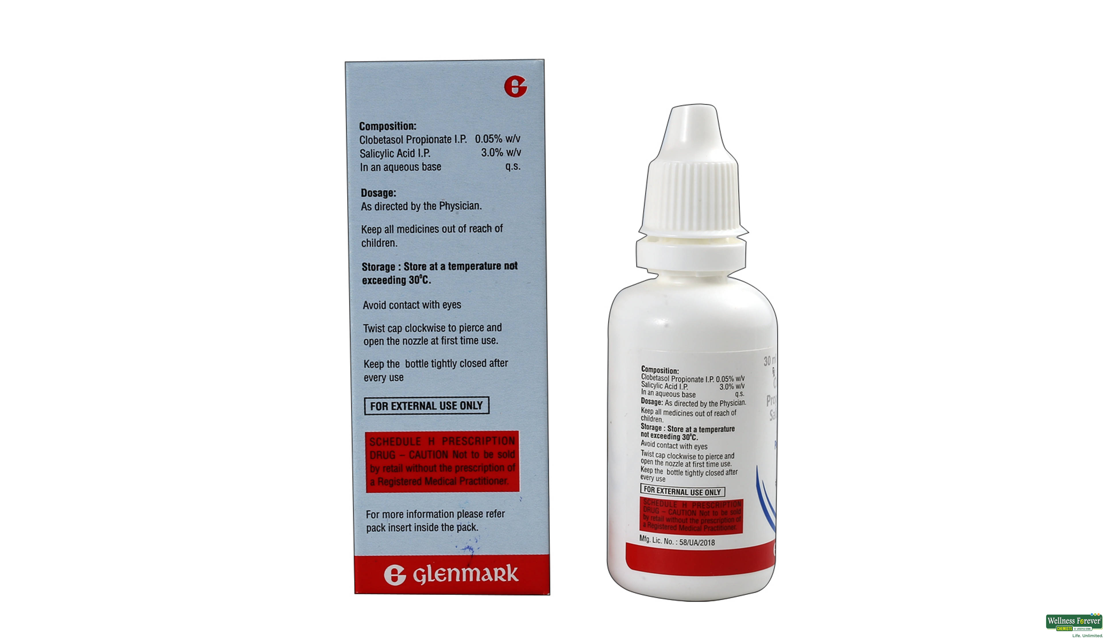 POWERCORT-S 3% LTN 30ML- 2, 30ML, 