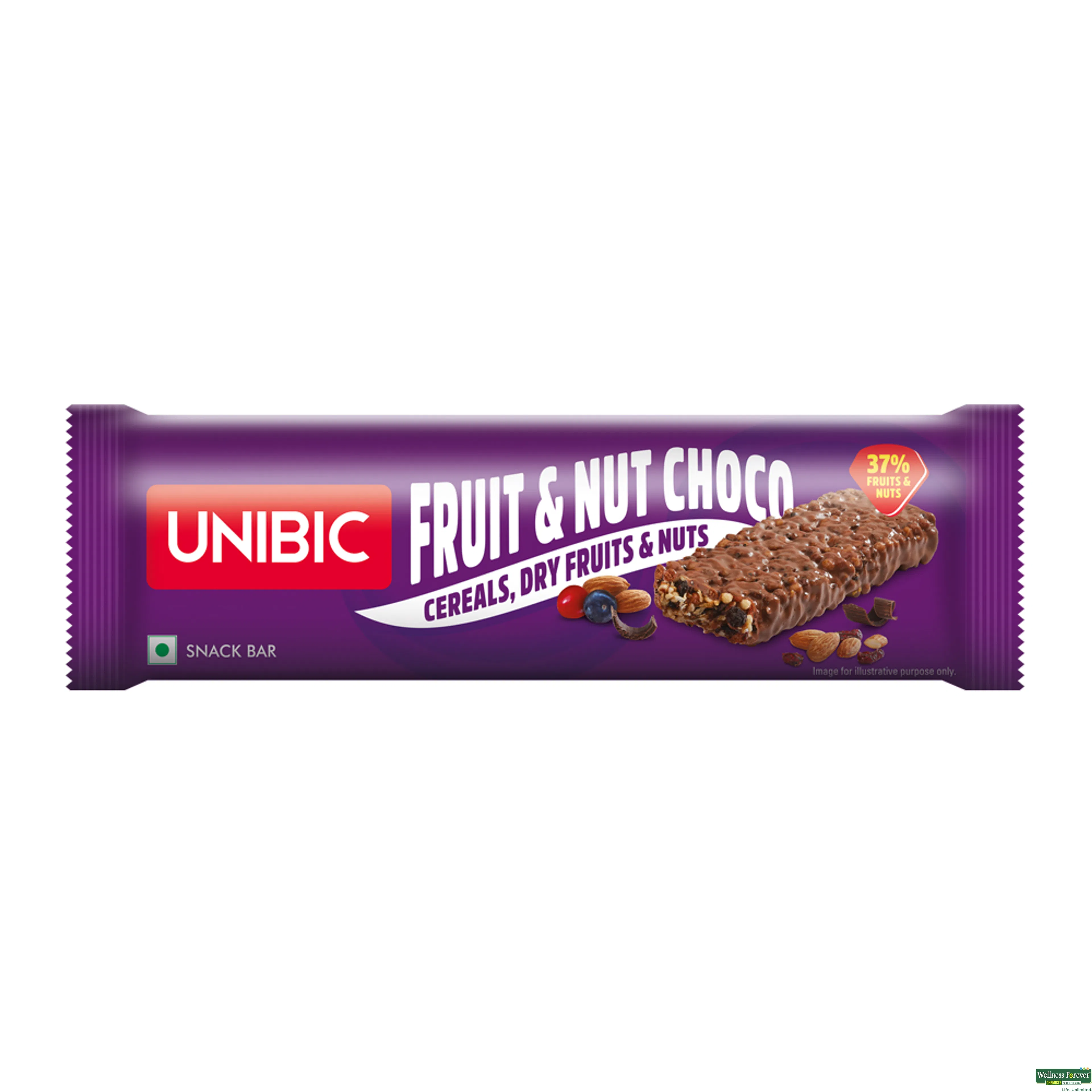 UNIBIC SNACK BAR ALMOND/OATS 30GM-image