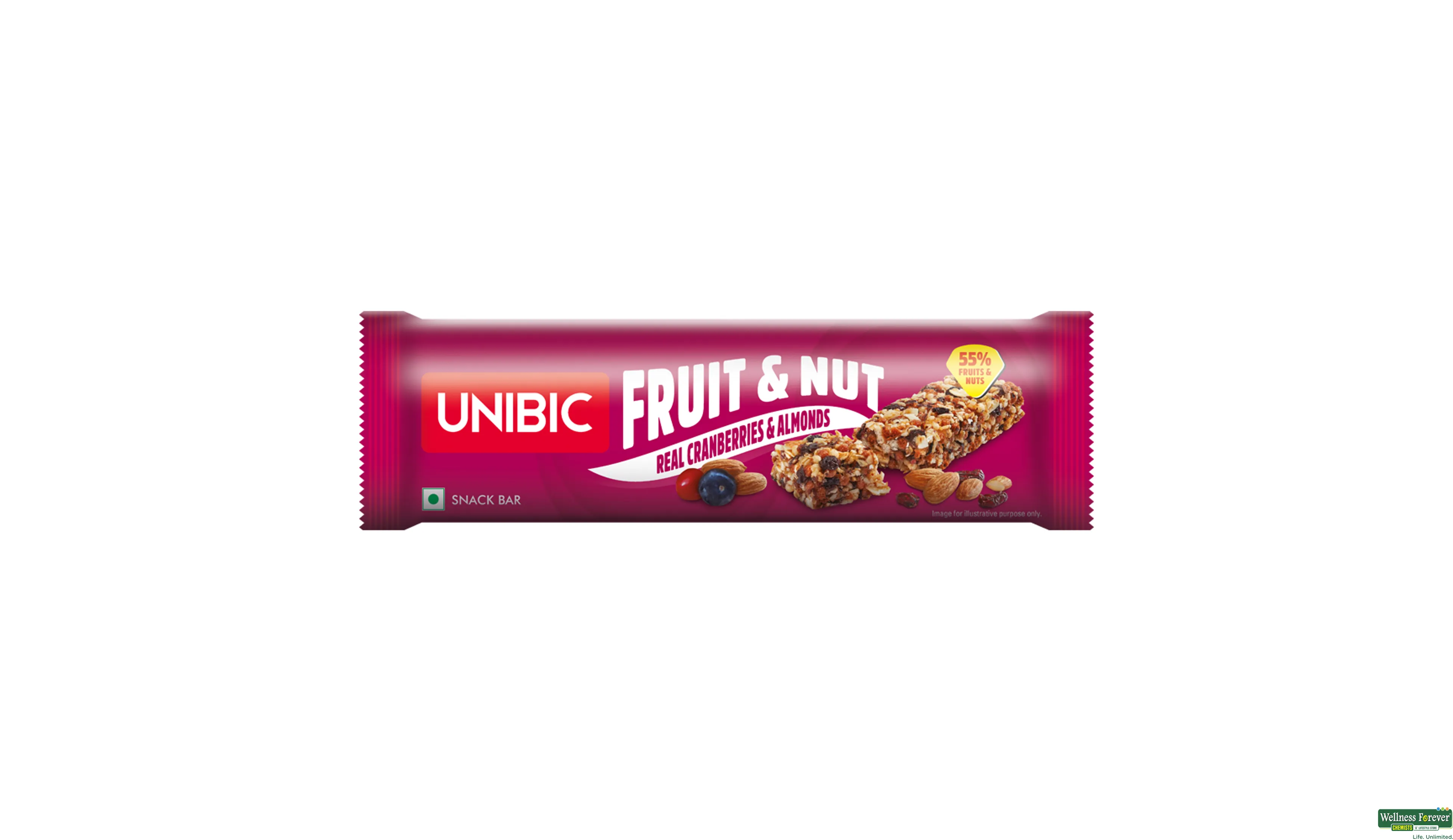 UNIBIC SNACK BAR FRUIT/NUT 30GM- 1, 30GM, null