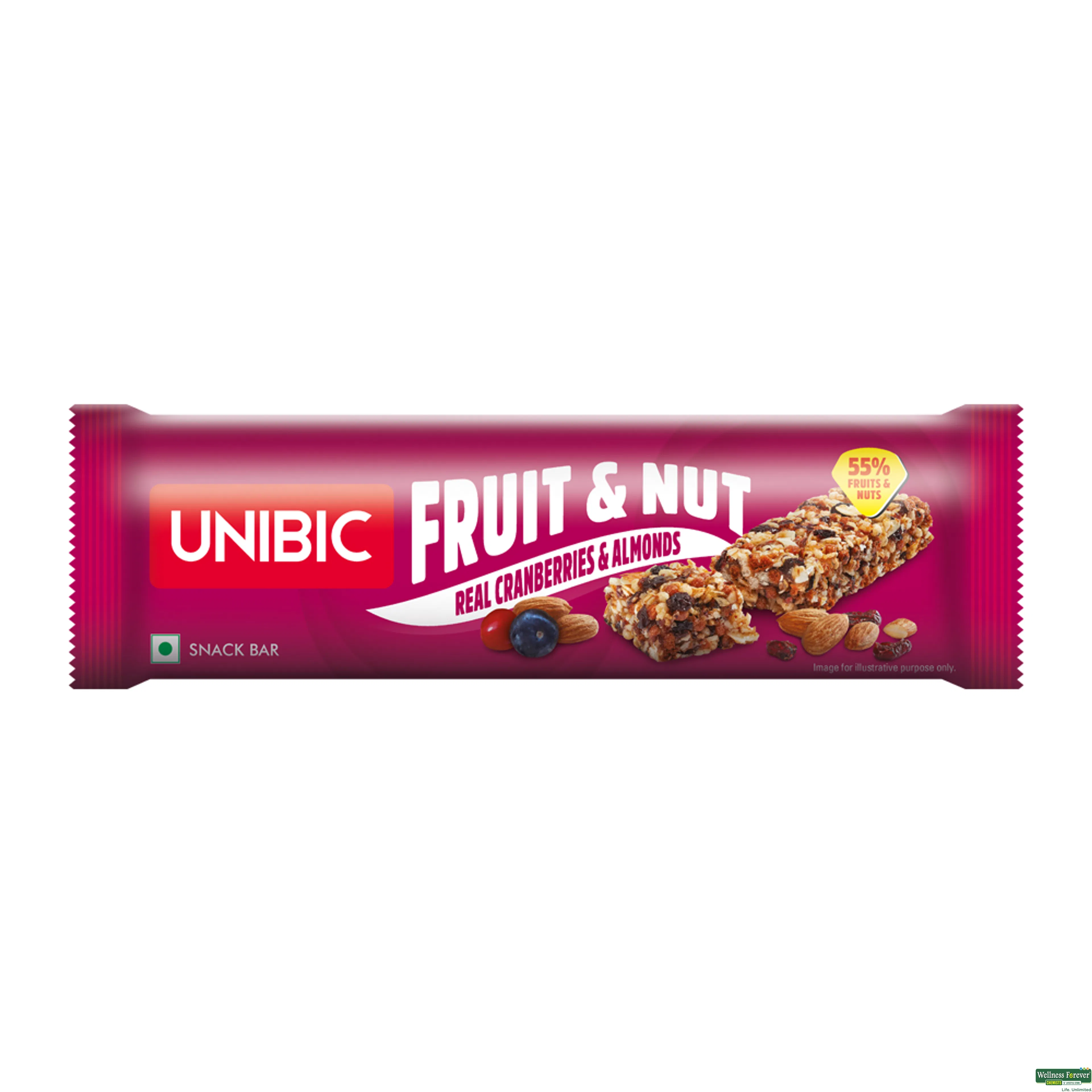 UNIBIC SNACK BAR FRUIT/NUT 30GM-image