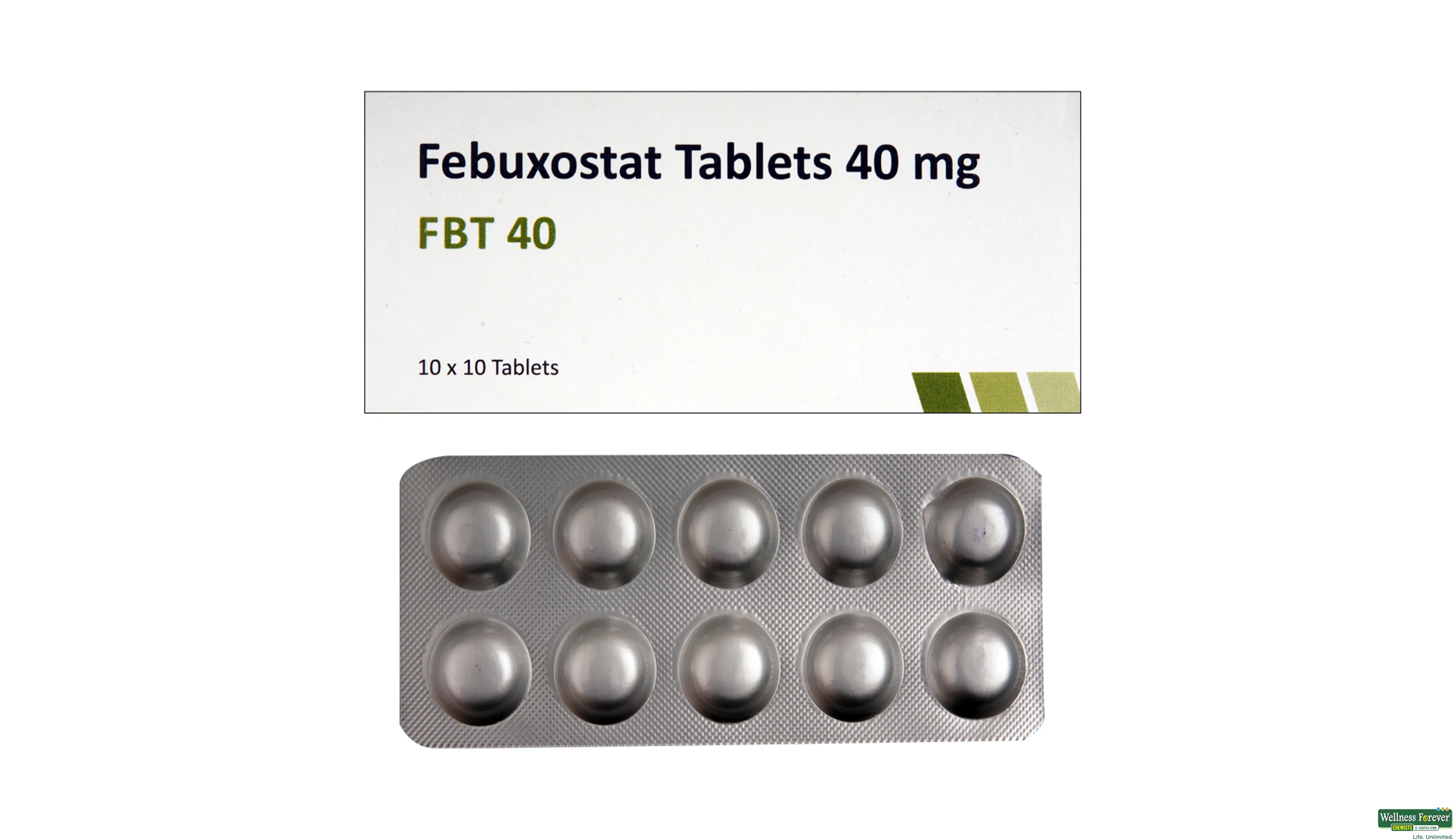 FBT 40MG 10TAB- 1, 10TAB, 