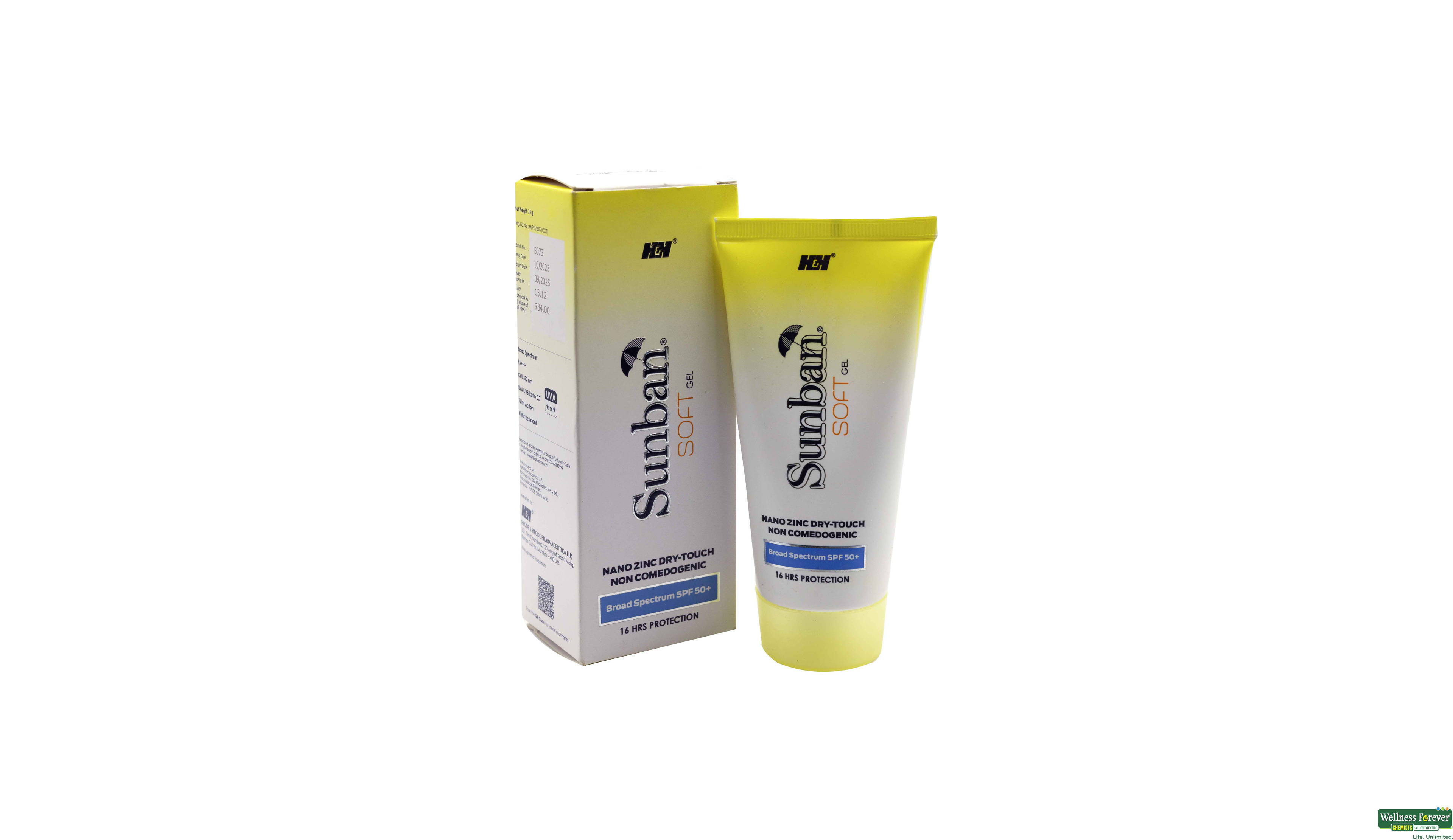 SUNBAN-SOFT SUNSCREEN SPF50+ 75GM- 1, 75GM, 