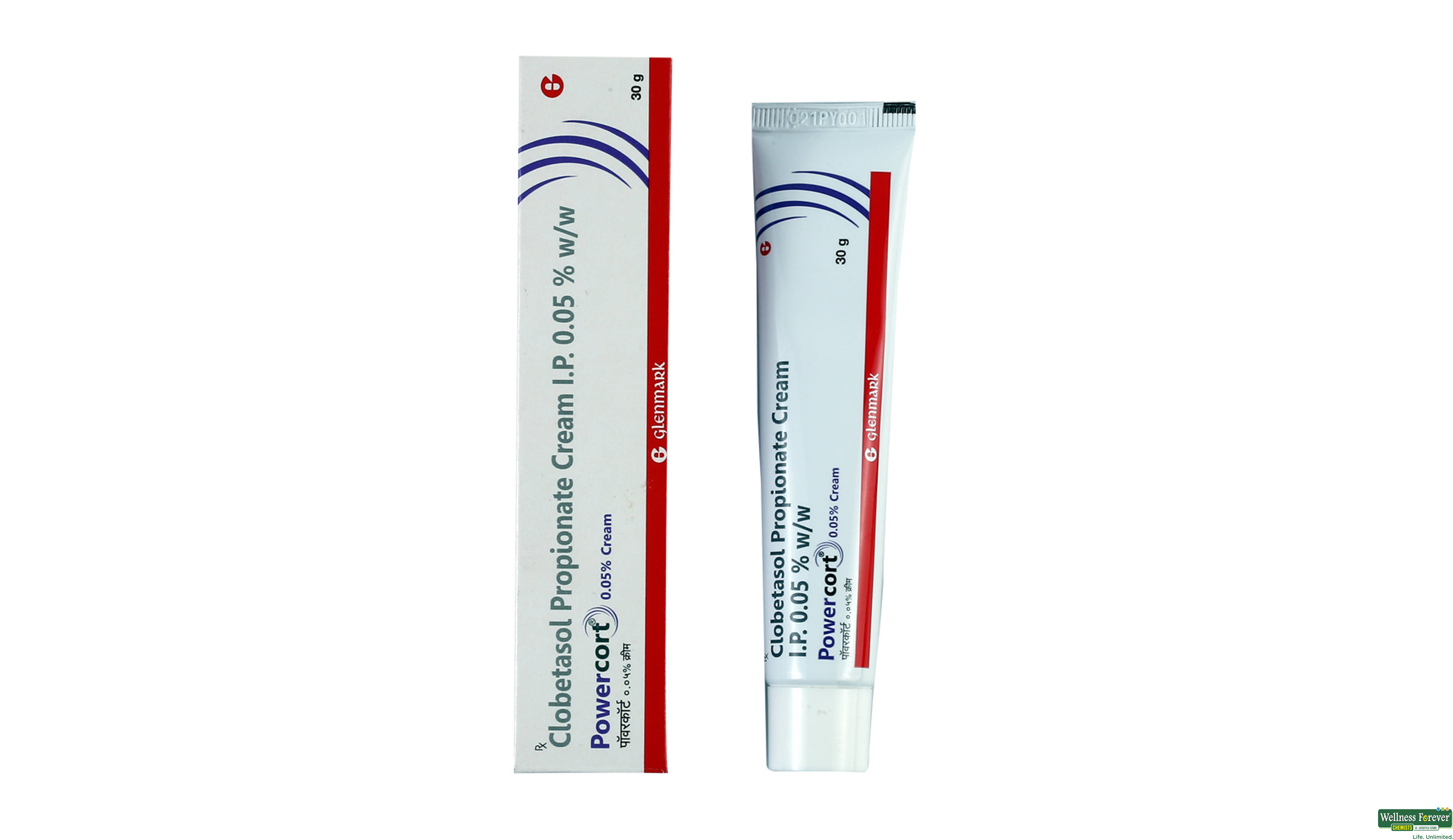 POWERCORT 0.05% CREAM 30GM- 1, 30GM, 
