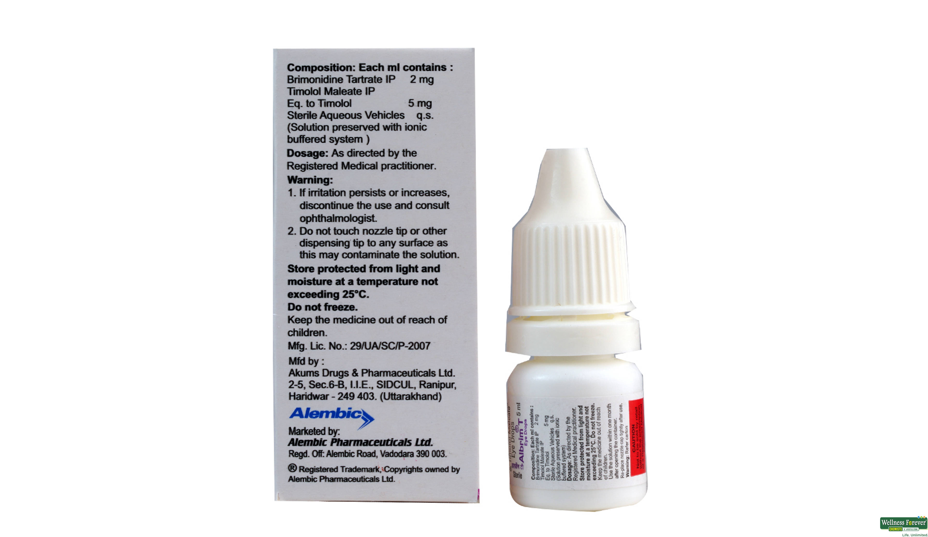 ALBRIM-T E/DROPS 5ML- 2, 5ML, 