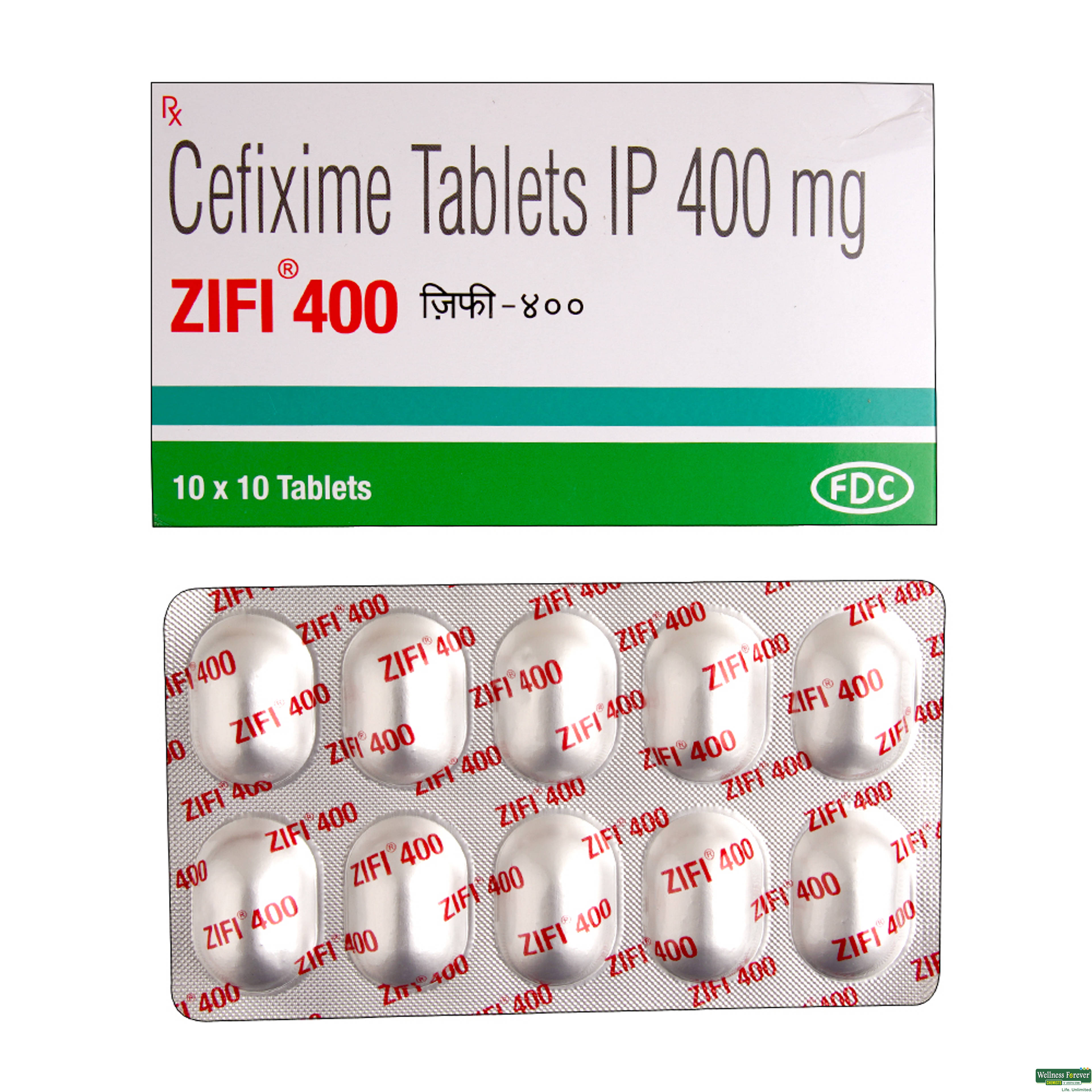 ZIFI 400MG 10TAB-image