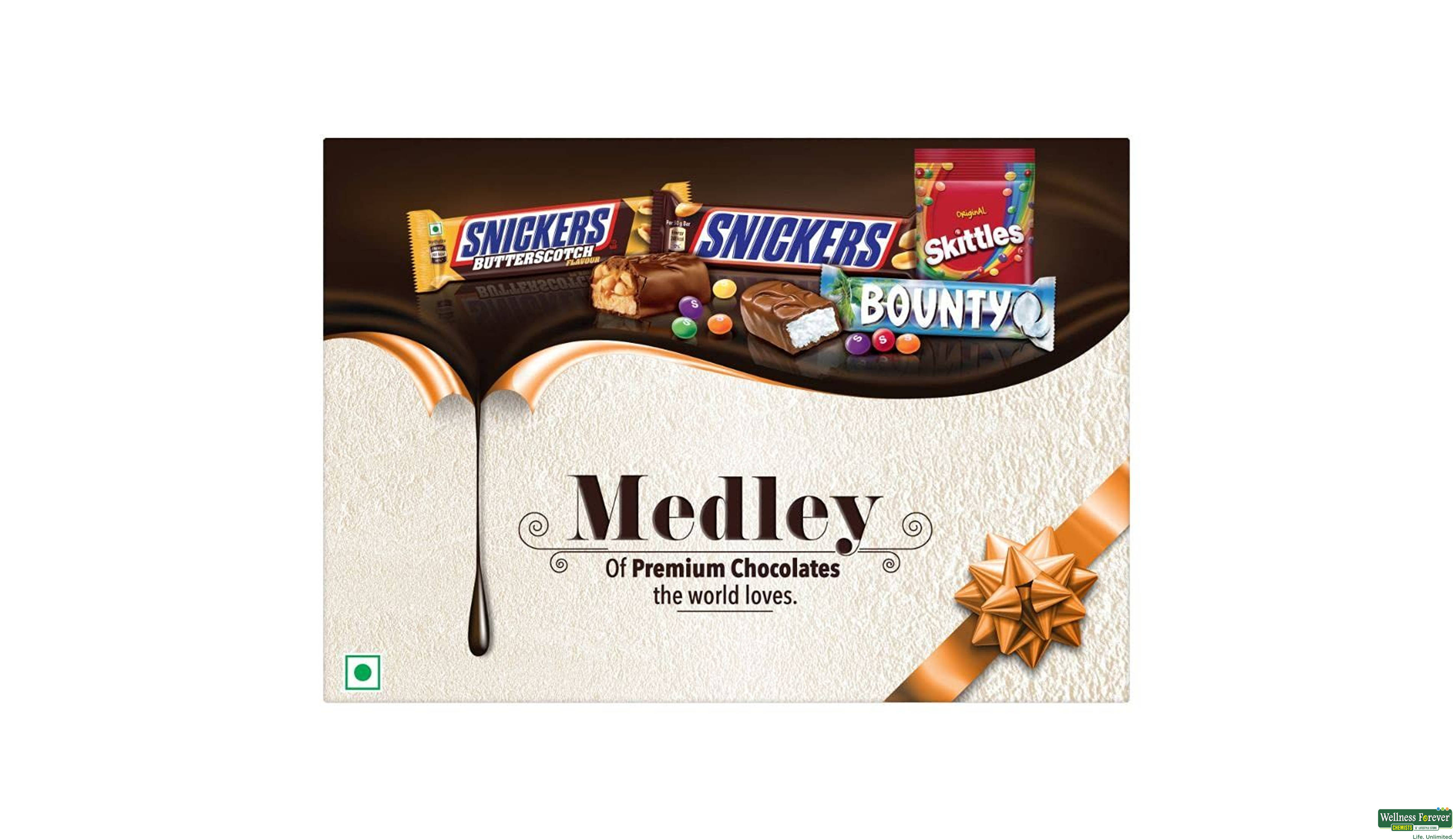 MEDLEY CHOC GIFT PACK 247.6GM- 2, 247.6GM, 