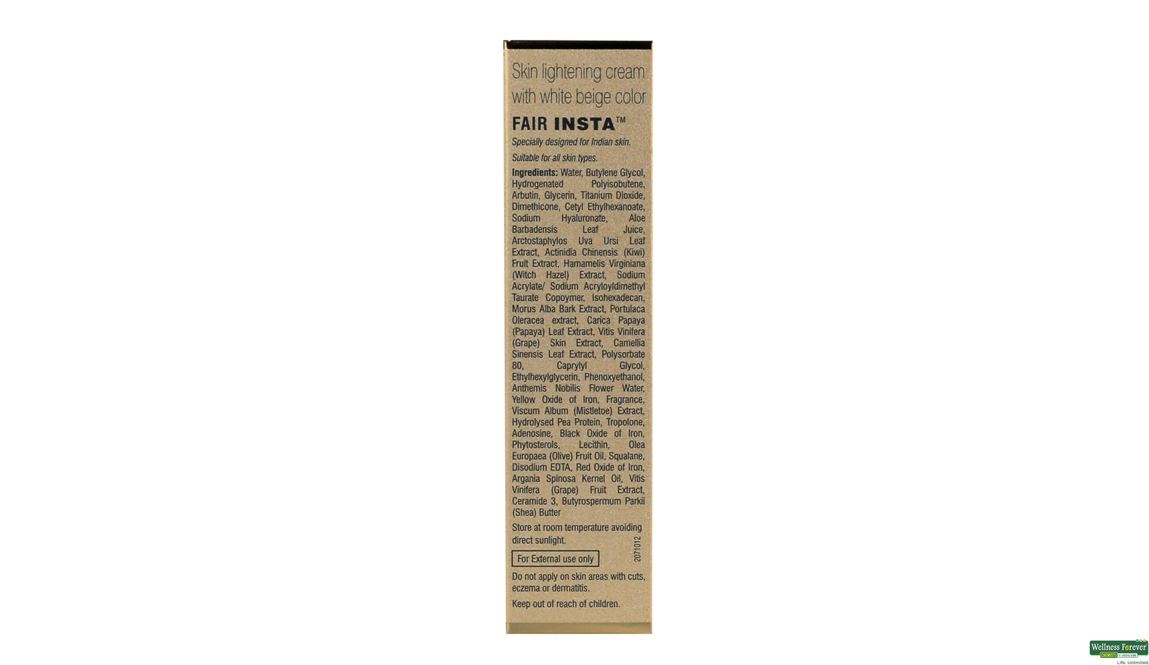 FAIR INSTA CREAM 20GM- 2, 20GM, 