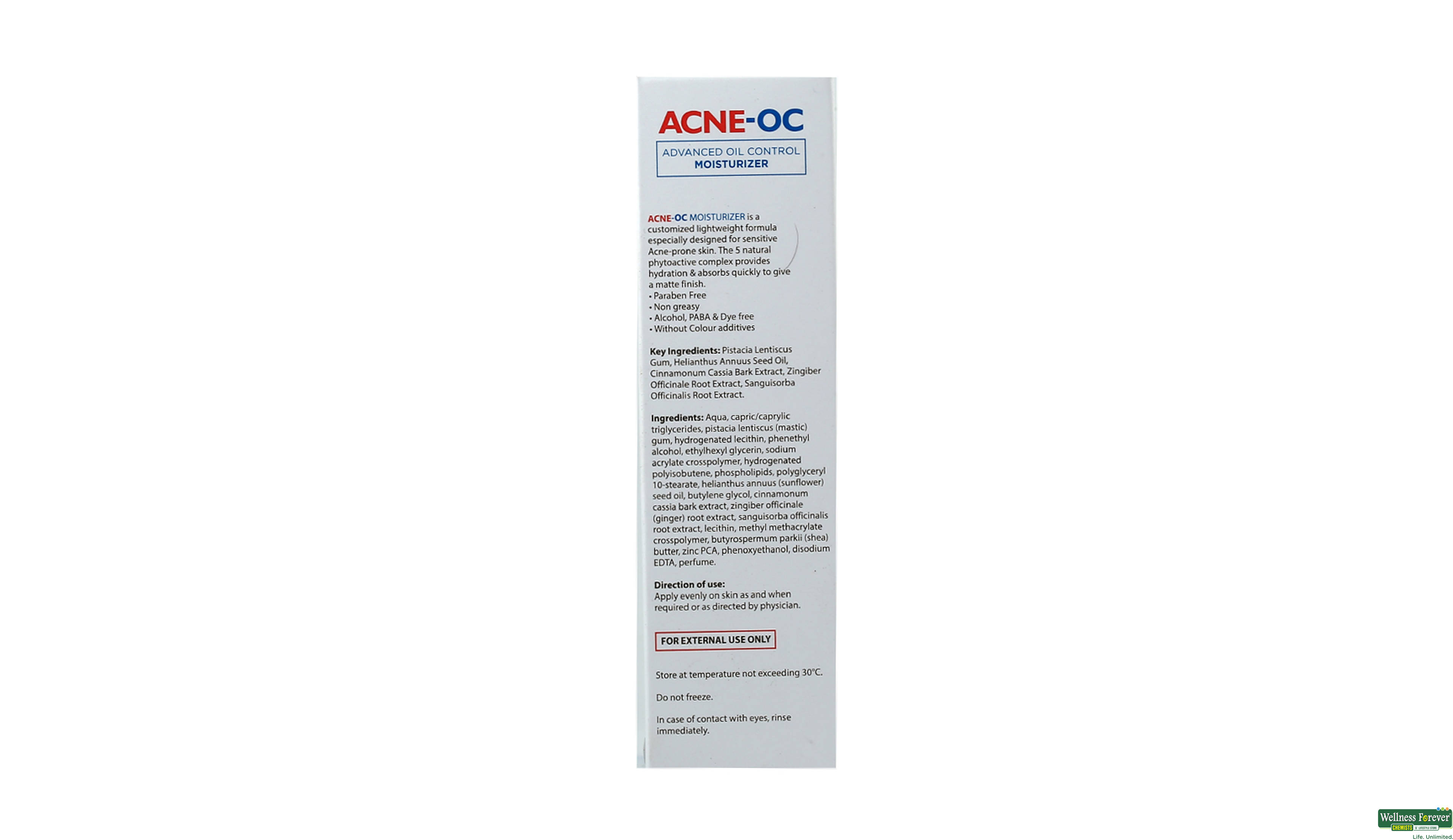 ACNE-OC MOIST 75GM- 2, 75GM, 