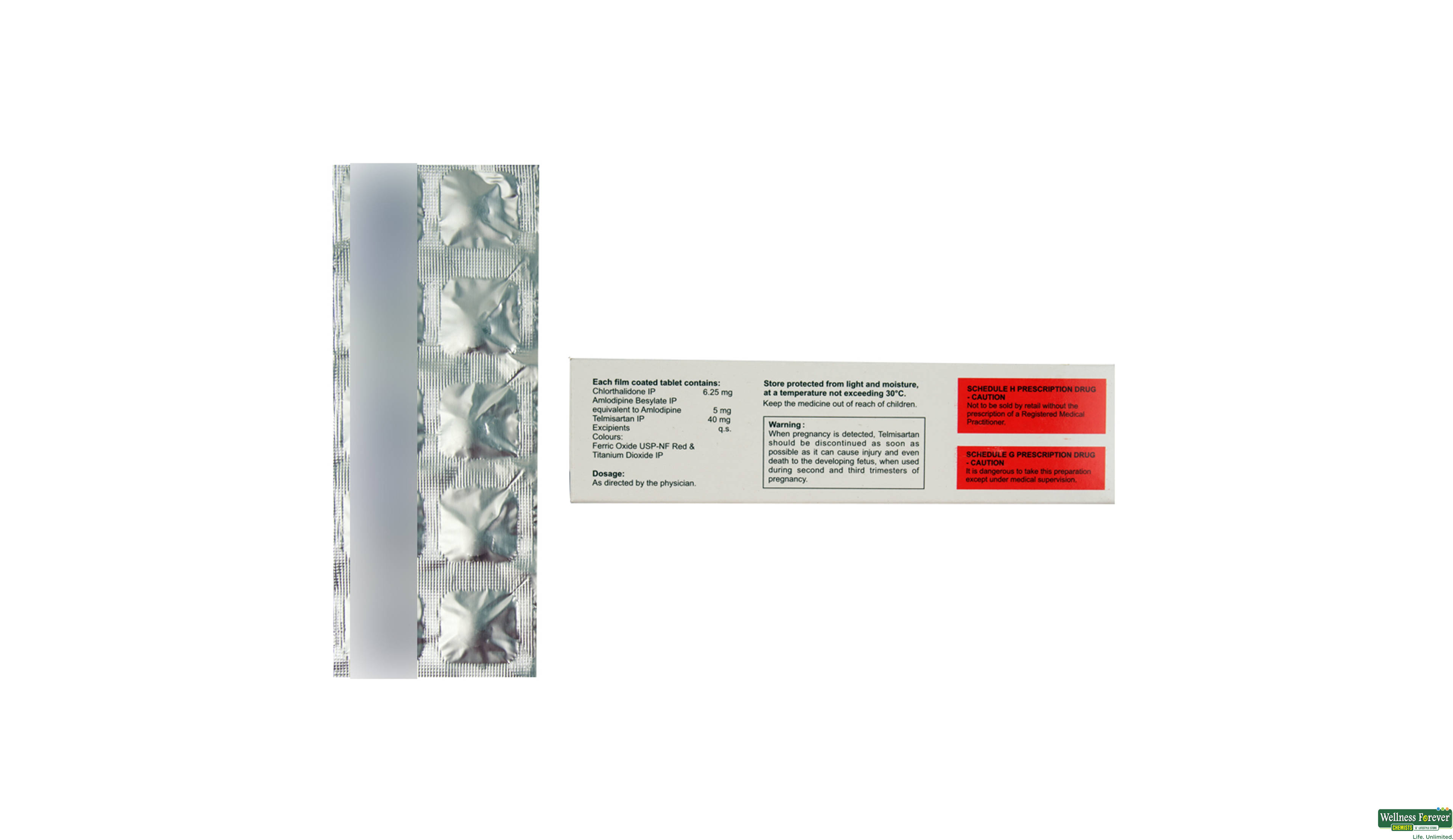 TELLZY-ACH 40/5/6.25MG 10TAB- 2, 10TAB, 