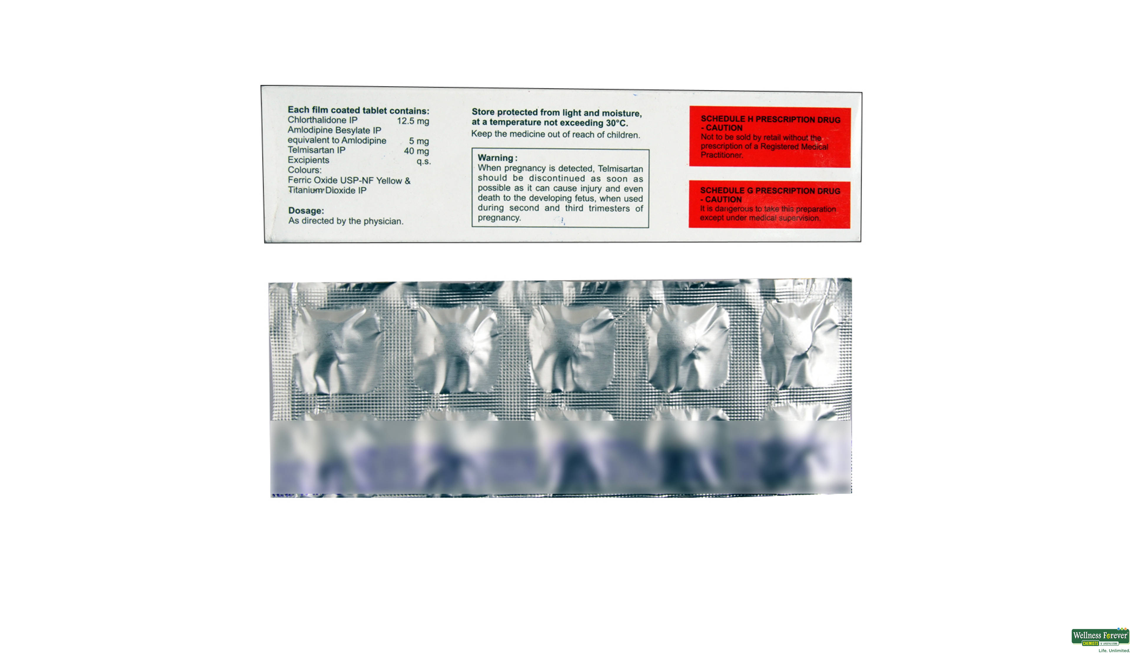 TELLZY-ACH 40/5/12.5MG 10TAB- 2, 10TAB, 