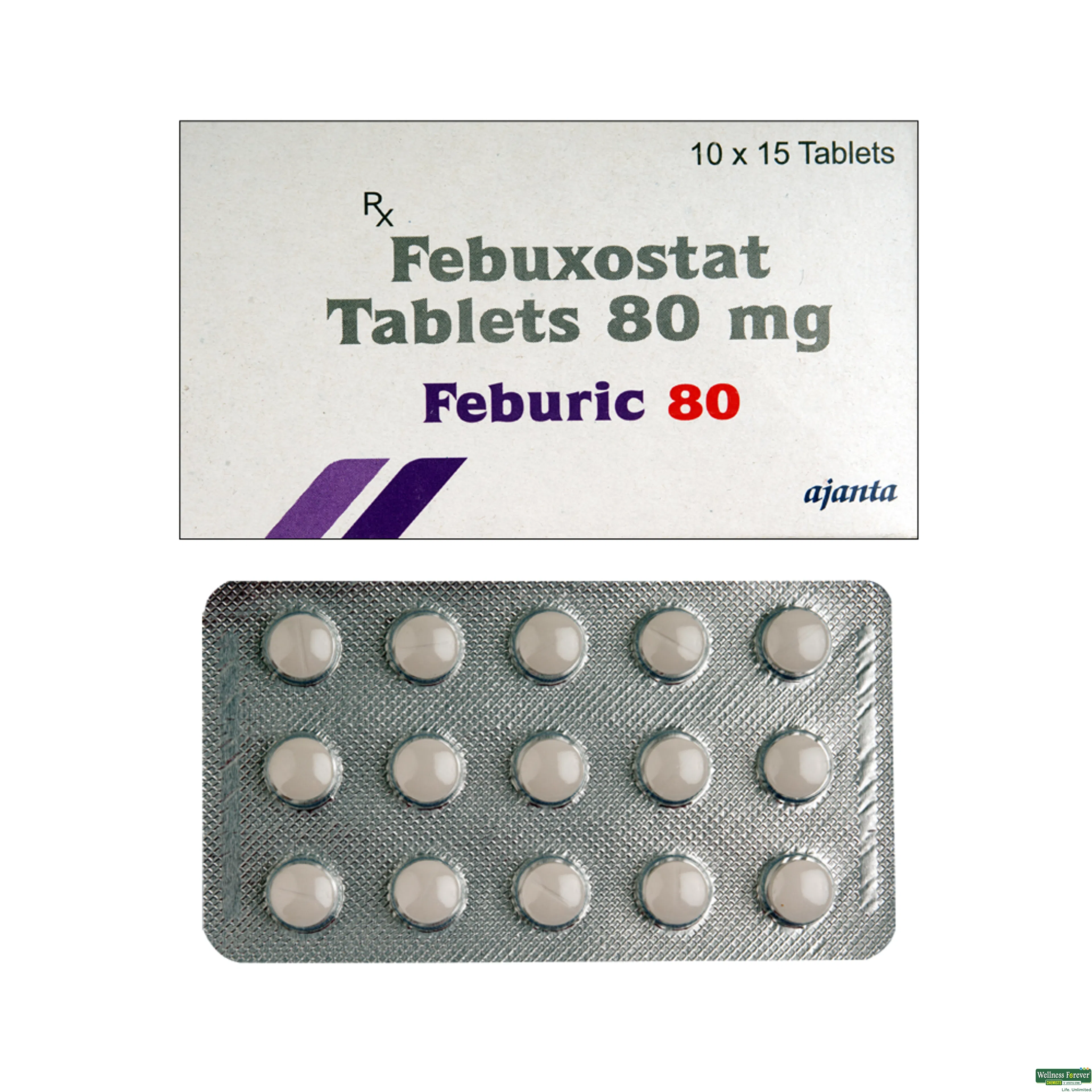 FEBURIC 80MG 15TAB-image