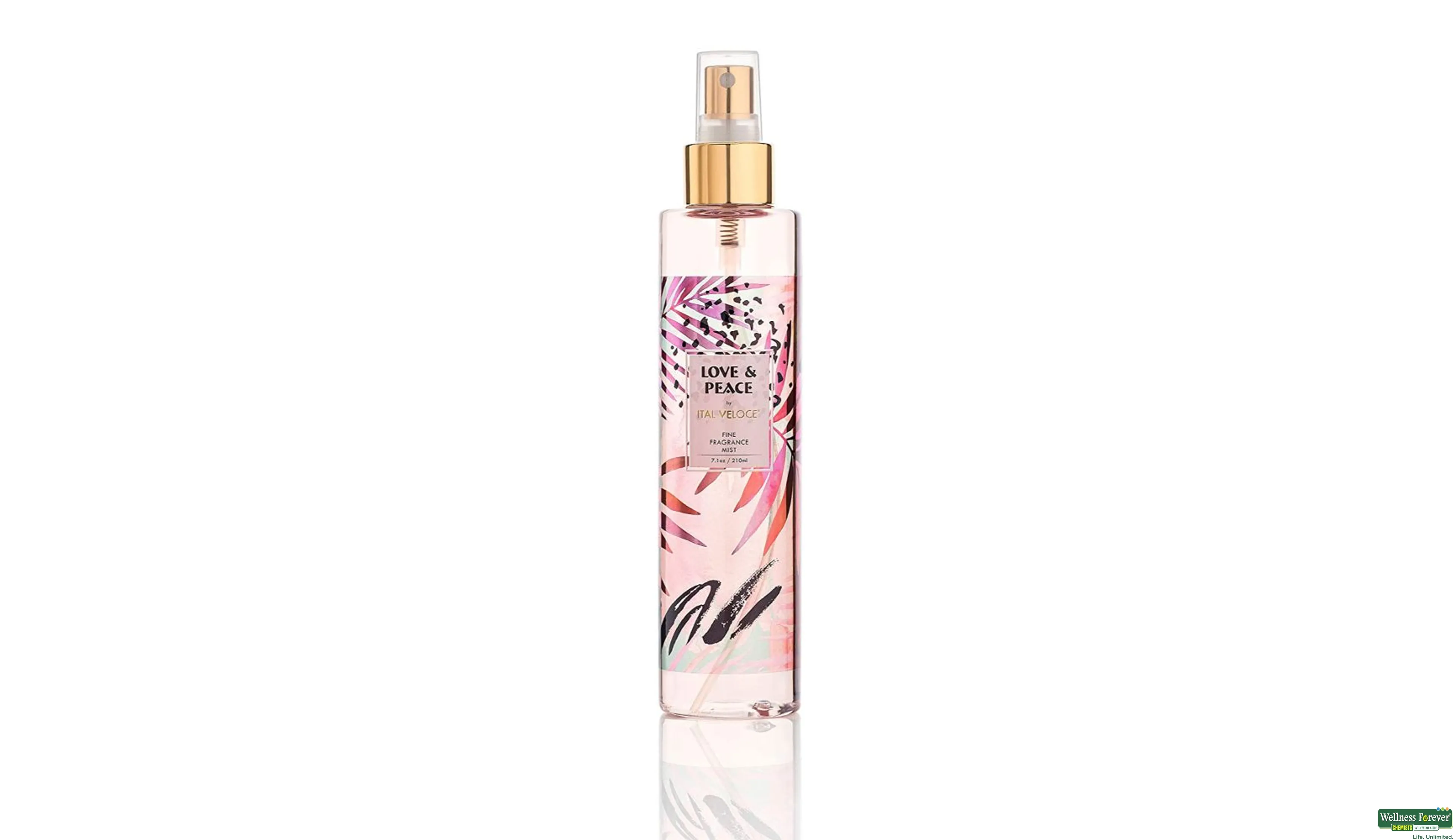 Buy Ital Veloce Love And Peace Body Mist For Women 210 ml Online